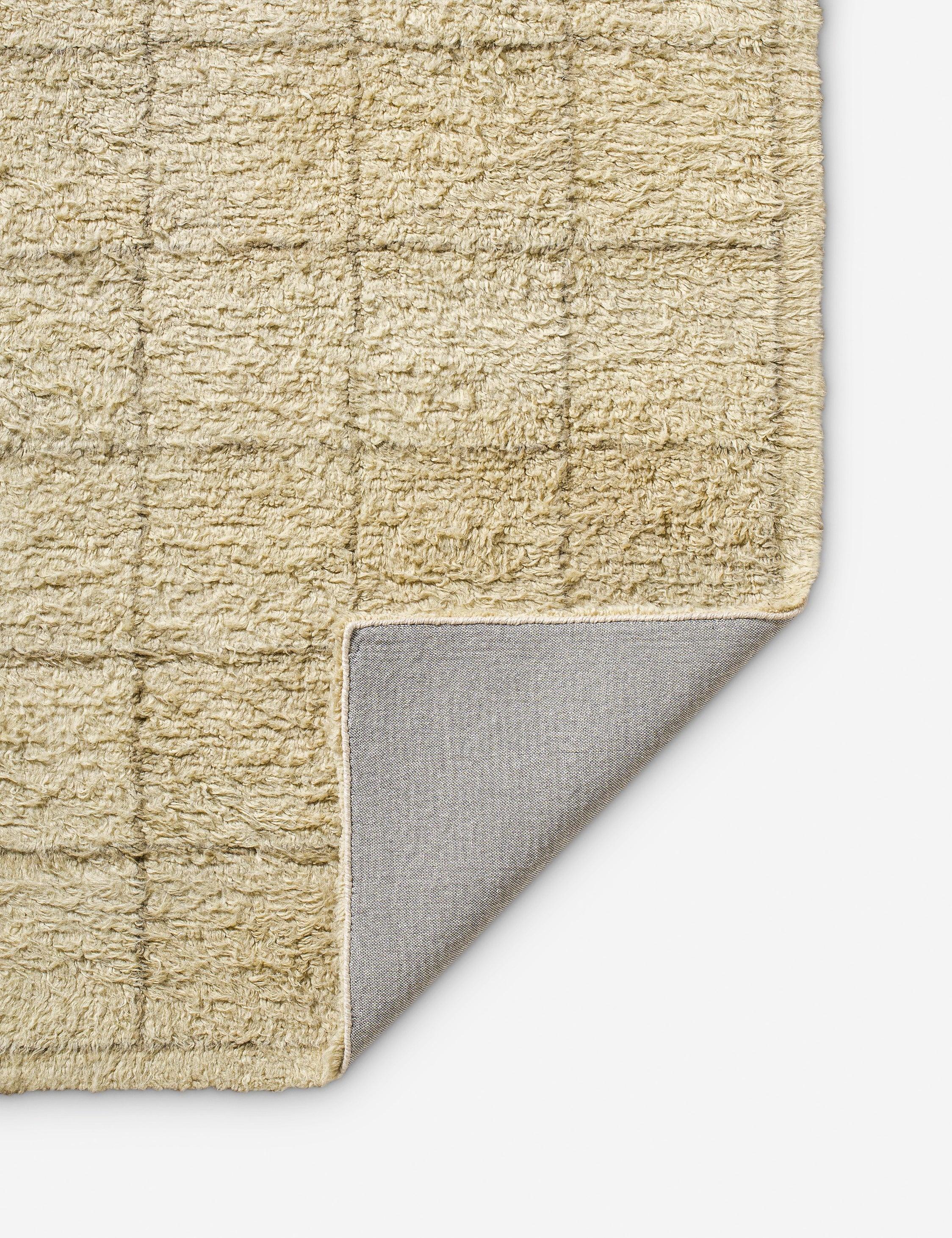 Minka Moroccan Style Hand-Tufted Wool Rug - Beige / 5' x 7'6"