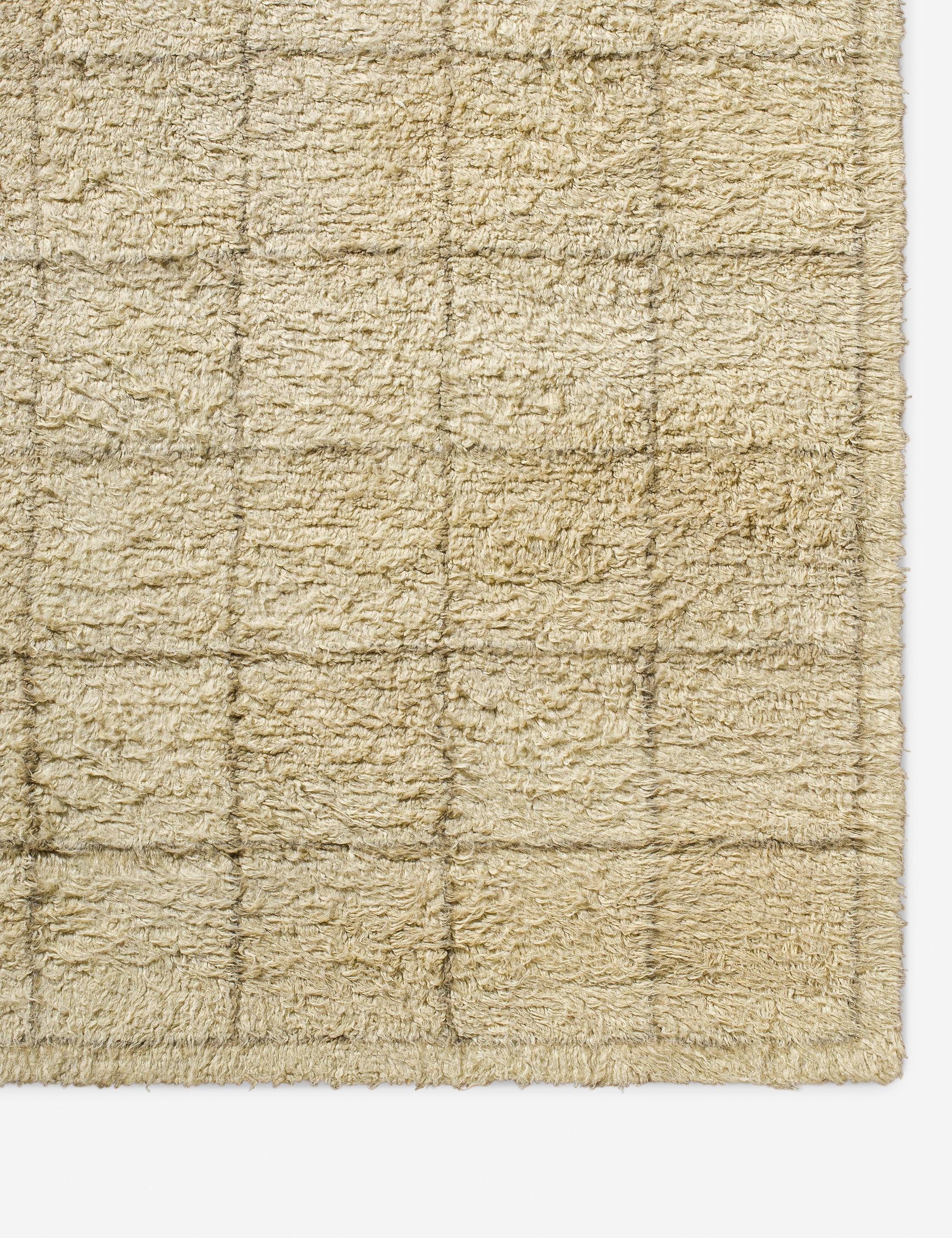 Minka Moroccan Style Hand-Tufted Wool Rug - Beige / 5' x 7'6"