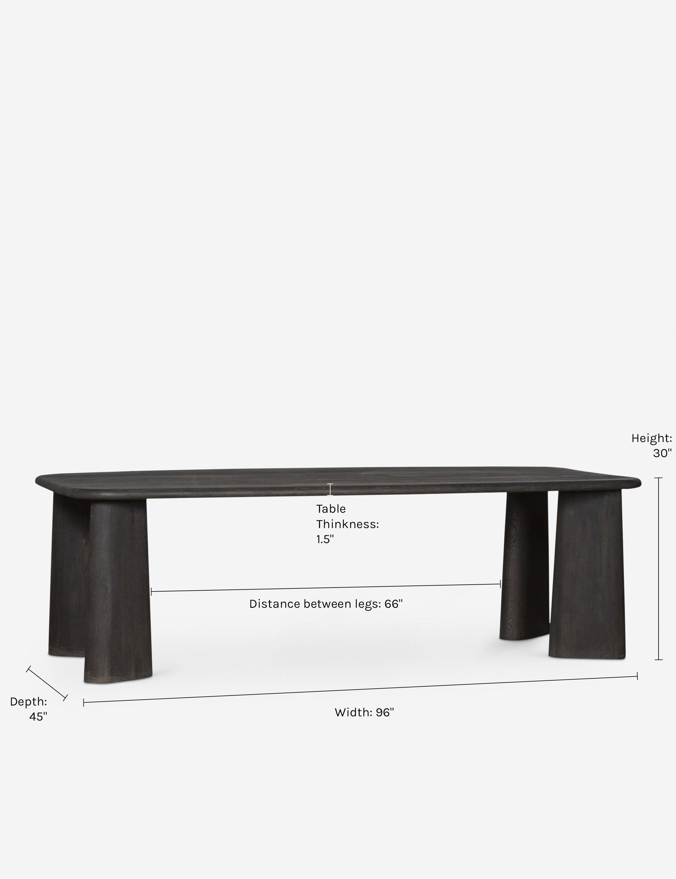 Nera Dining Table - Black