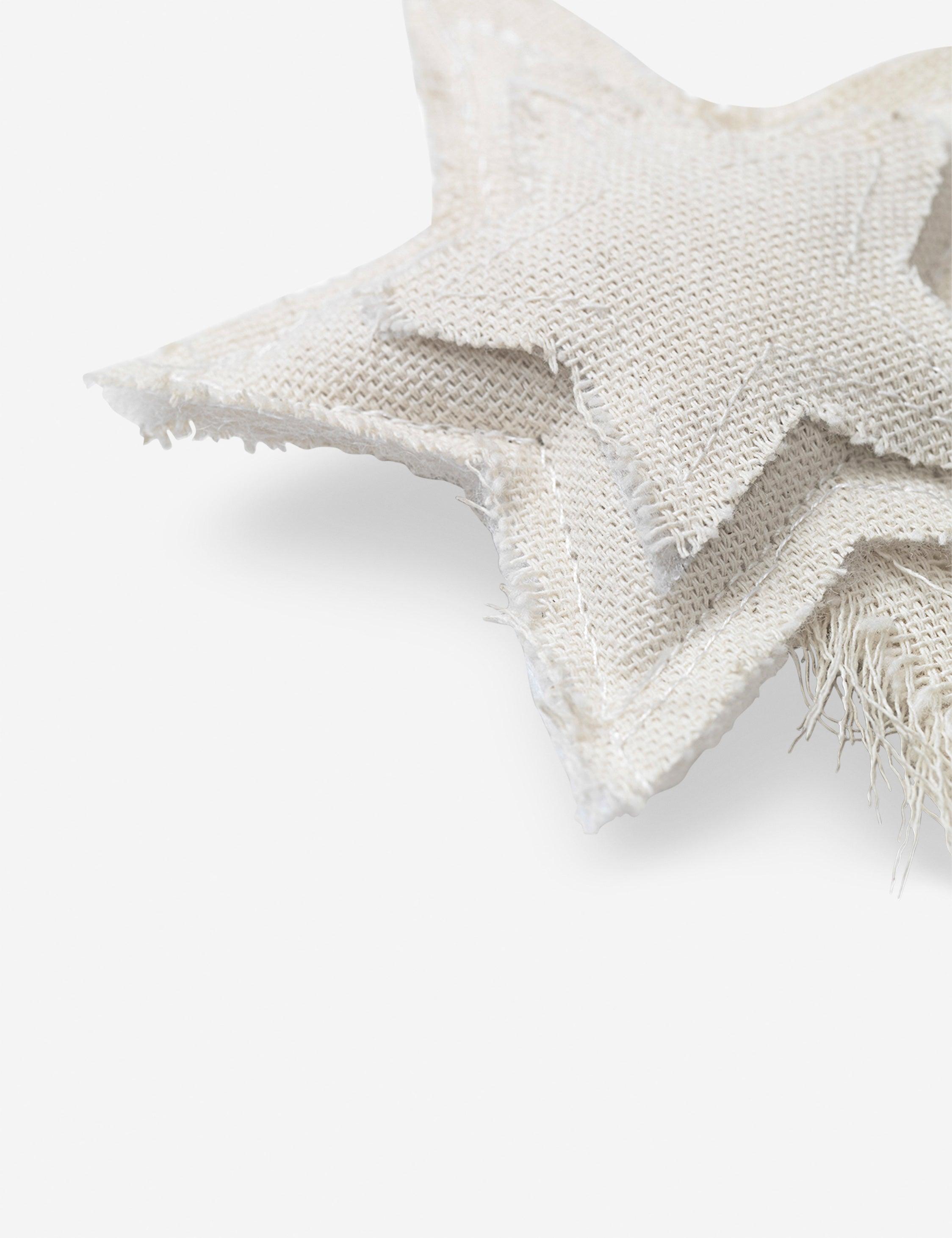 Vela Star Ornaments (Set of 4) by Ferm Living - White