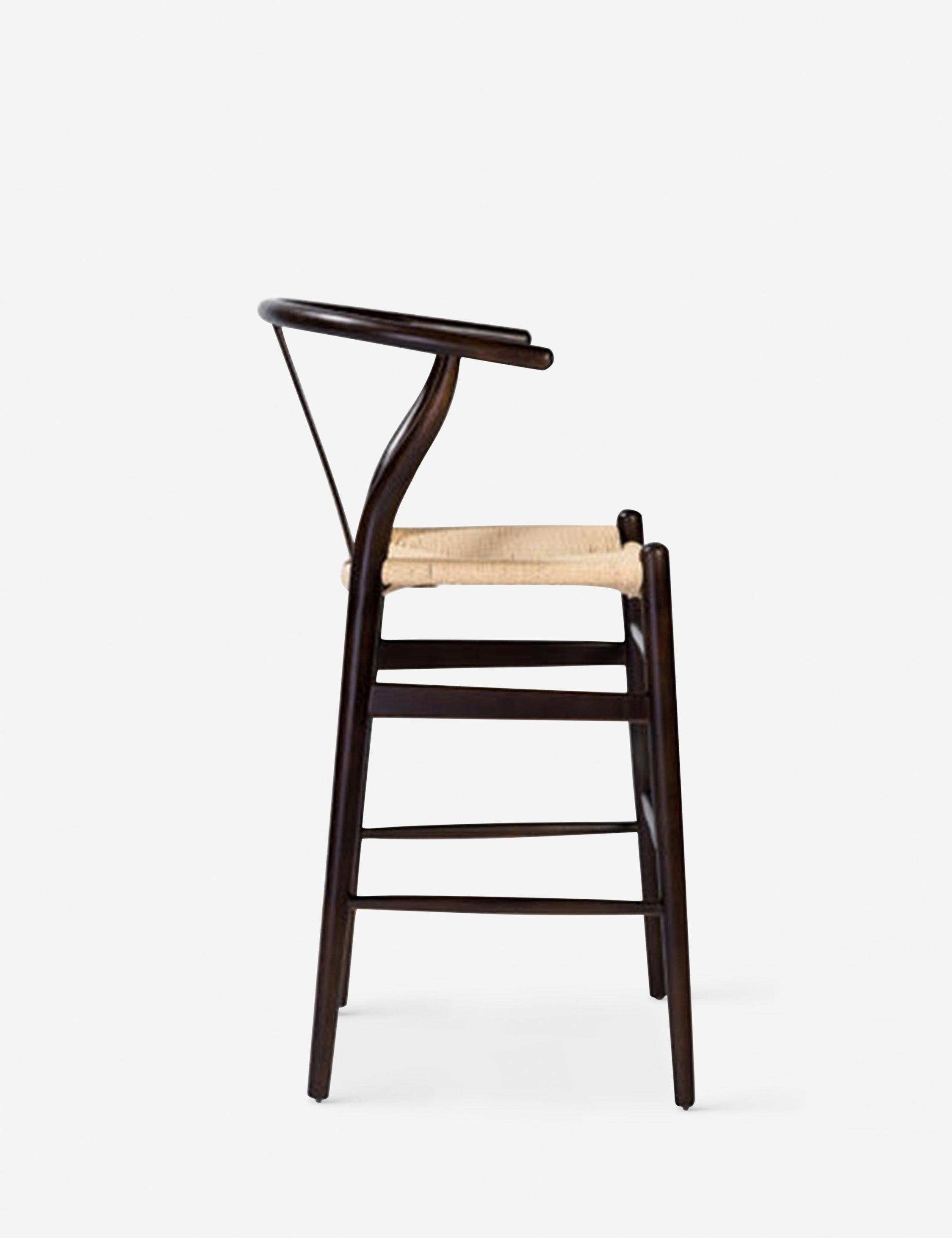 Cylia Counter Stool - Walnut