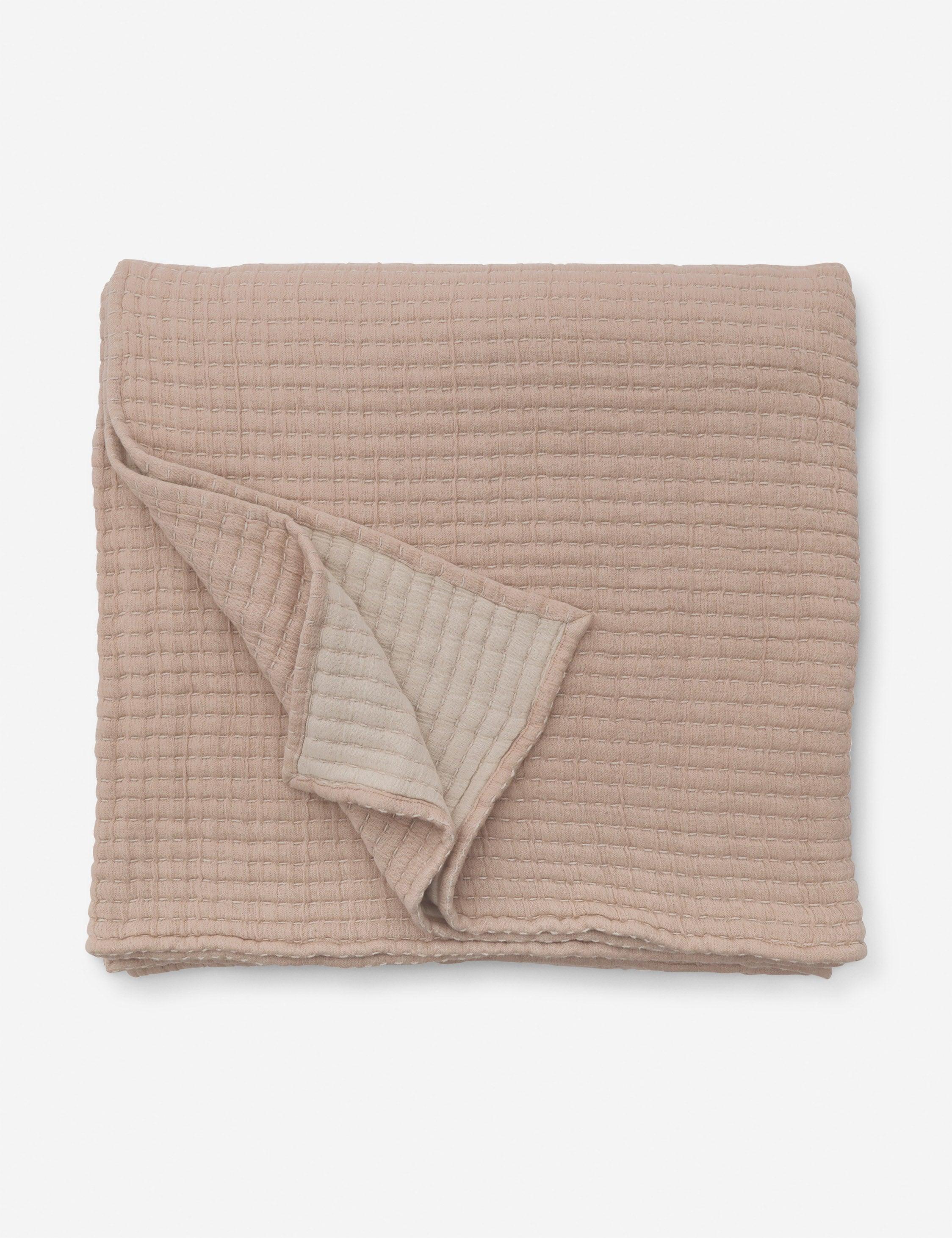 Vancouver Cotton Coverlet by Pom Pom at Home - Amber / King