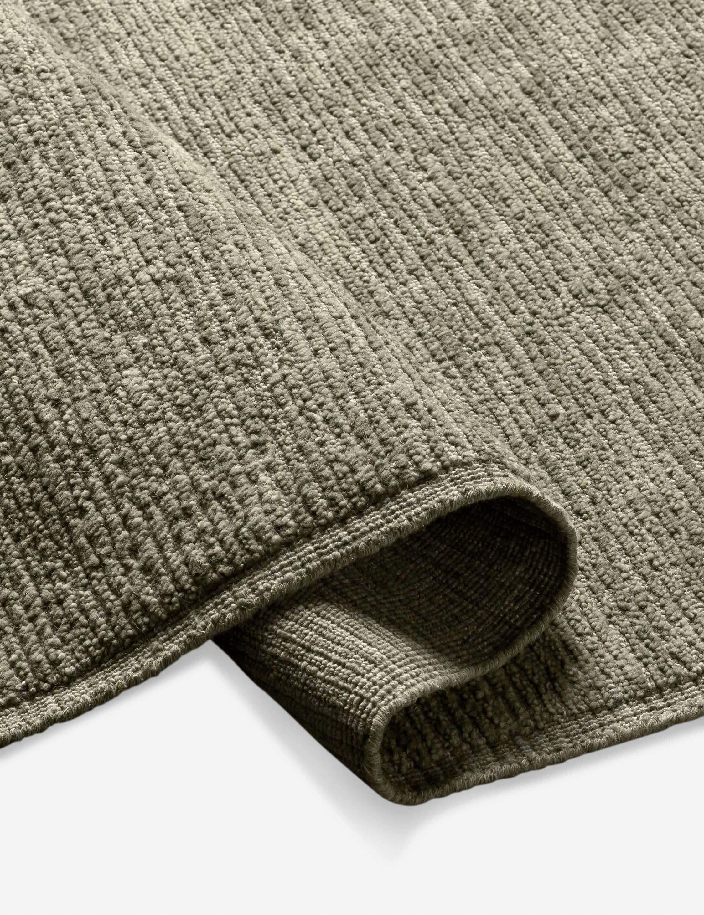 Susie Hand-Knotted Wool Rug - Green / 8' x 10'