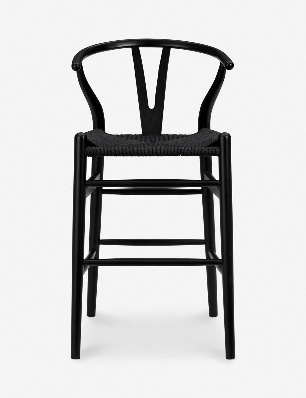 Cylia Counter Stool - Black and Black