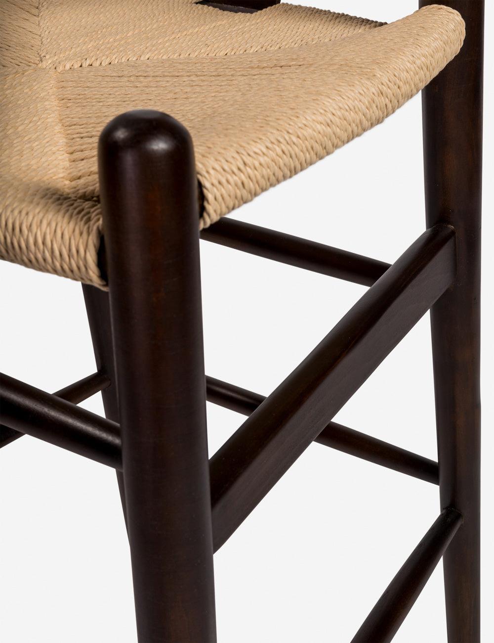 Cylia Counter Stool - Walnut