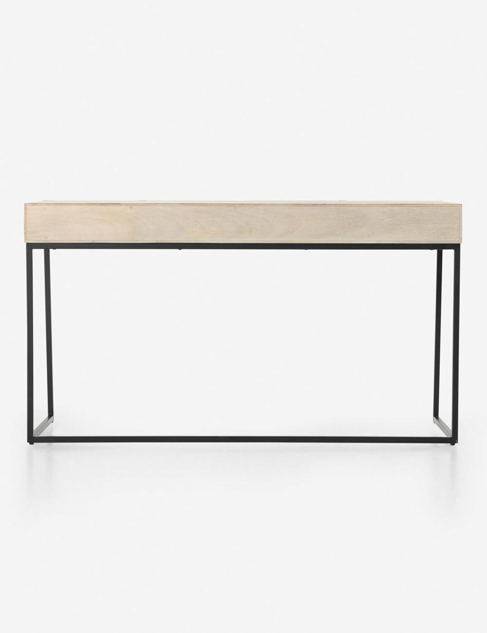 Ian Desk - Black/Natural