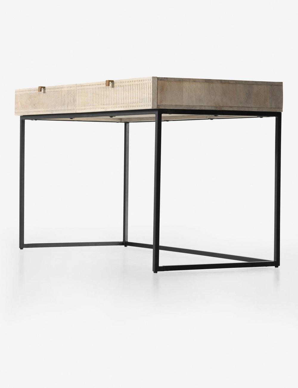 Ian Desk - Black/Natural