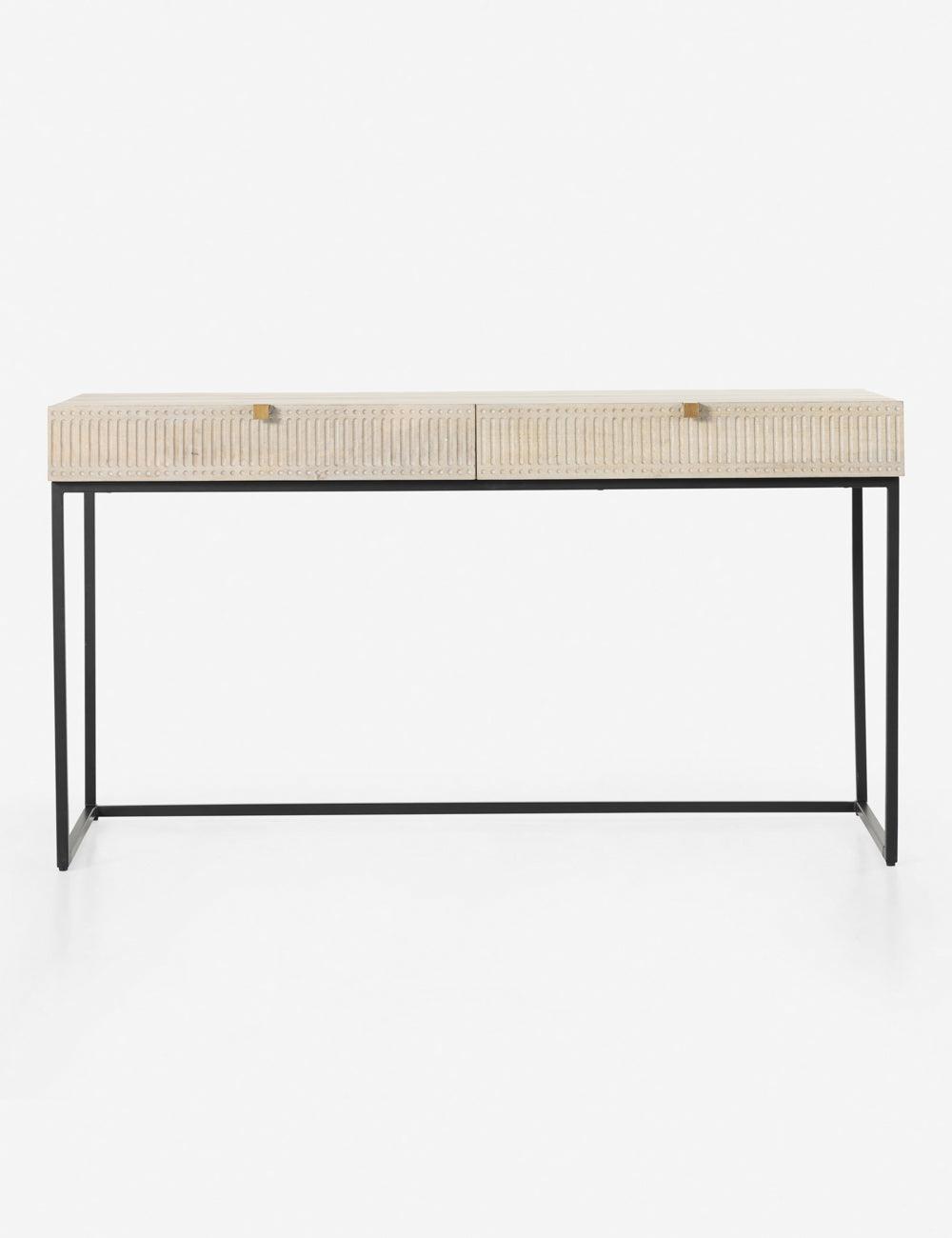Ian Desk - Black/Natural