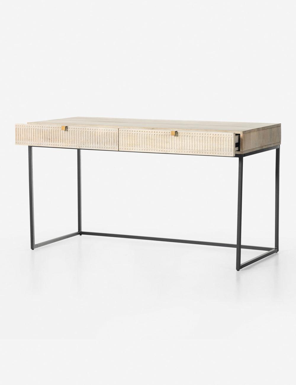 Ian Desk - Black/Natural