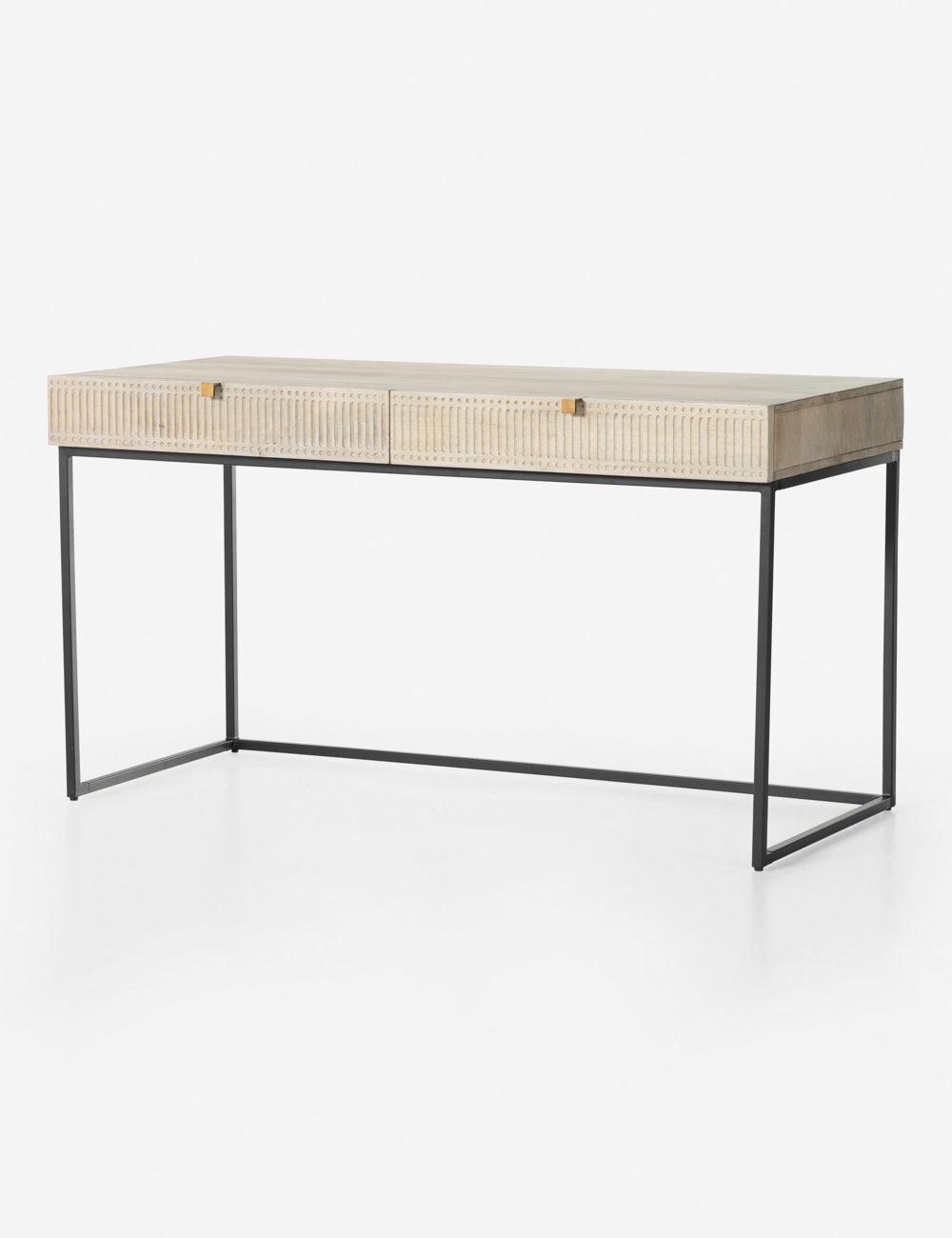 Ian Desk - Black/Natural