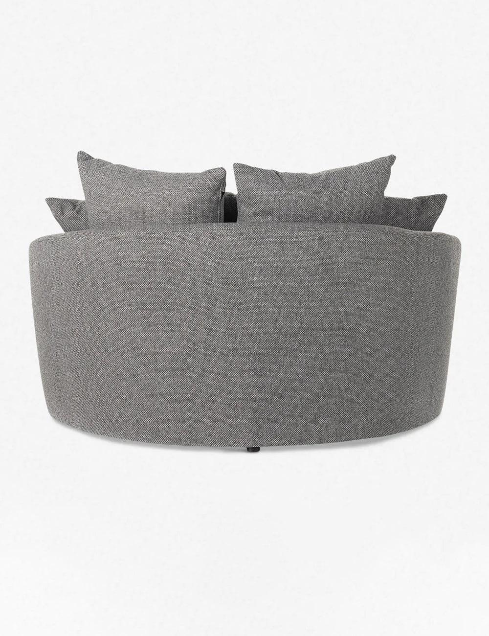Kaila Media Lounger - Charcoal