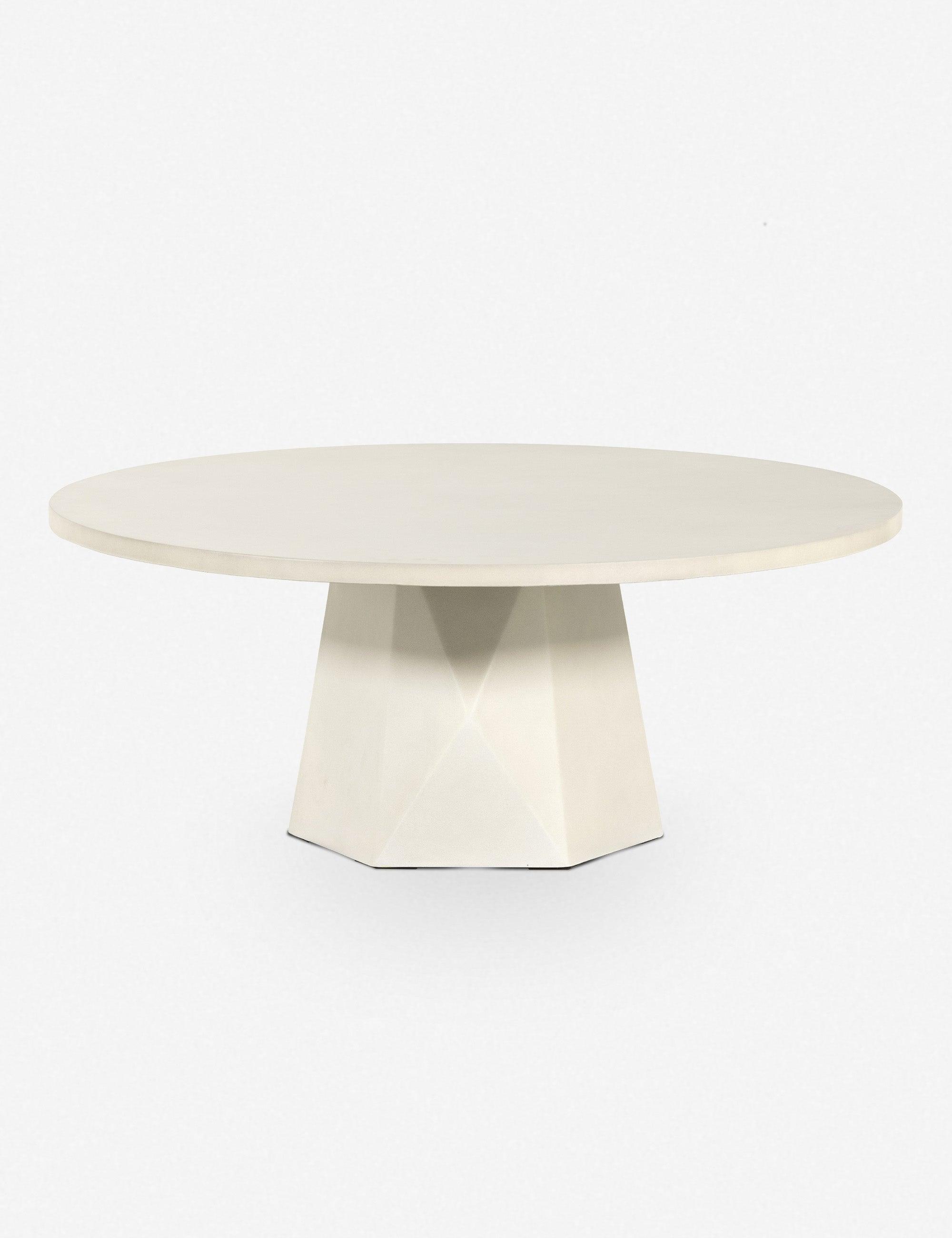 Schuller Indoor / Outdoor Round Coffee Table - White