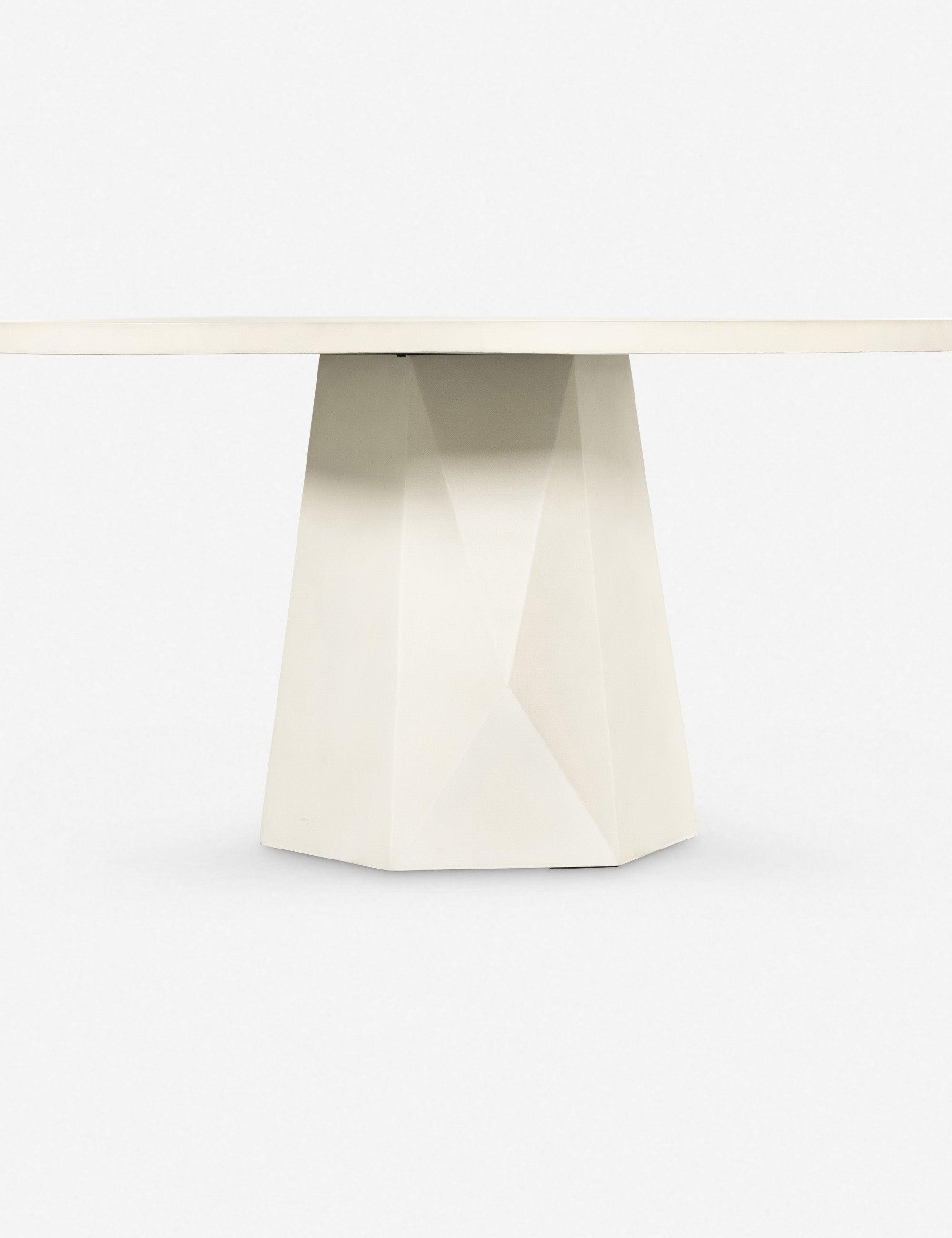 Schuller Indoor / Outdoor Round Dining Table - White