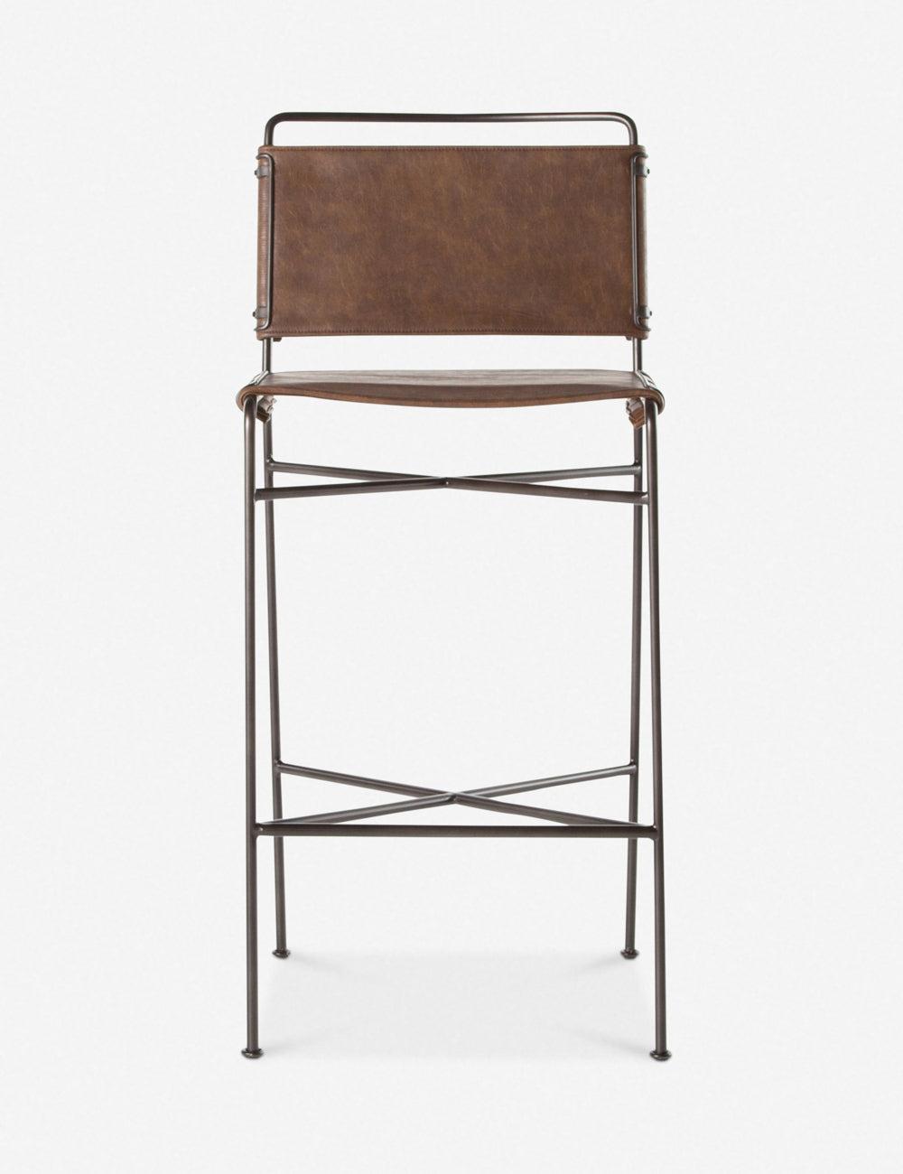Trysta Bar And Counter Stool - Brown / Bar