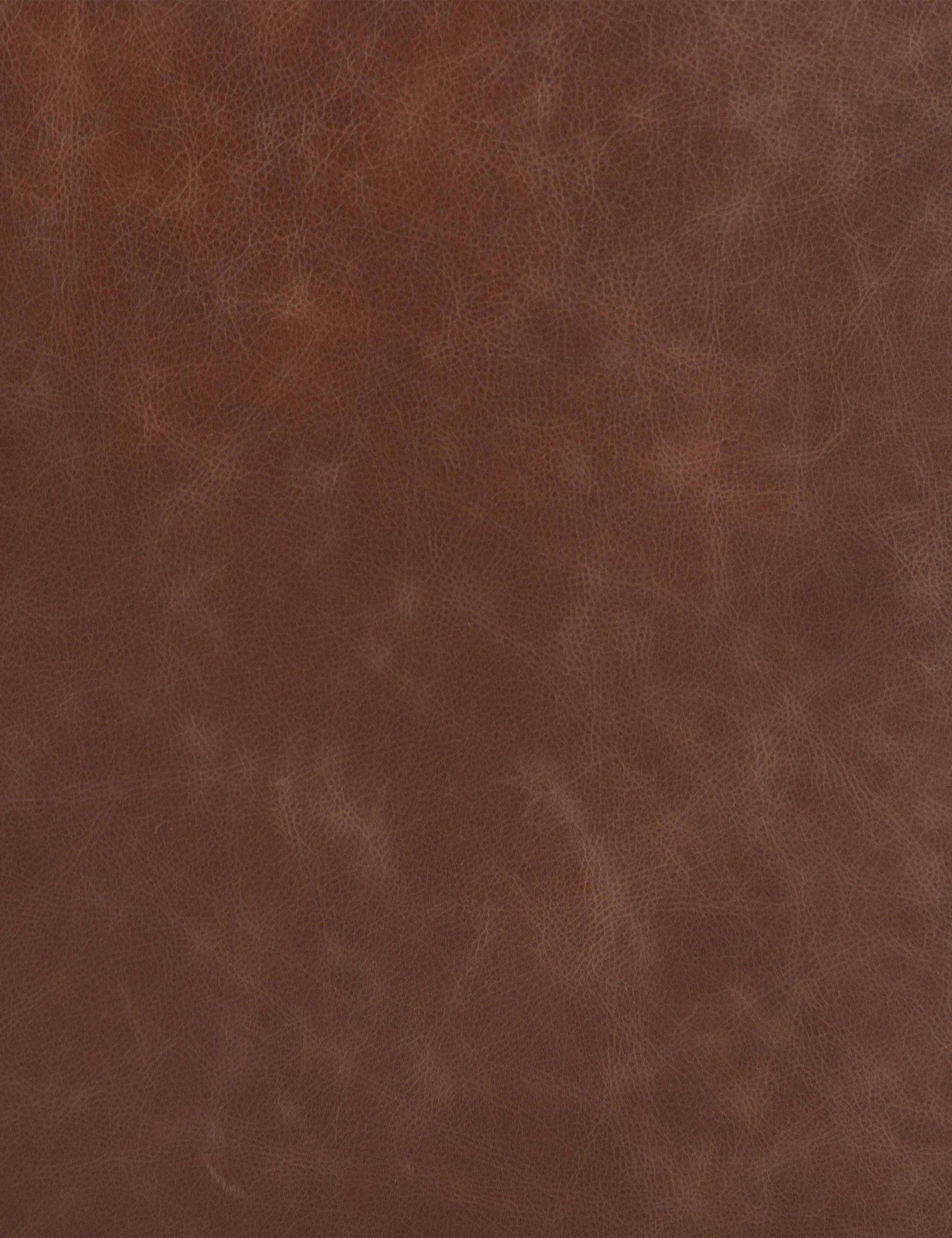 Schroeder Leather Accent Chair - Brown Leather