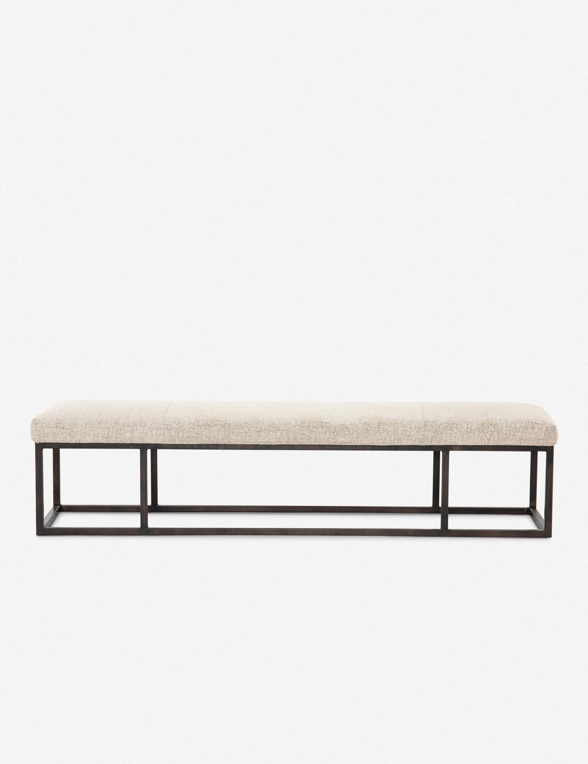 Kabina Modern Fabric-Upholstered Entryway Bench