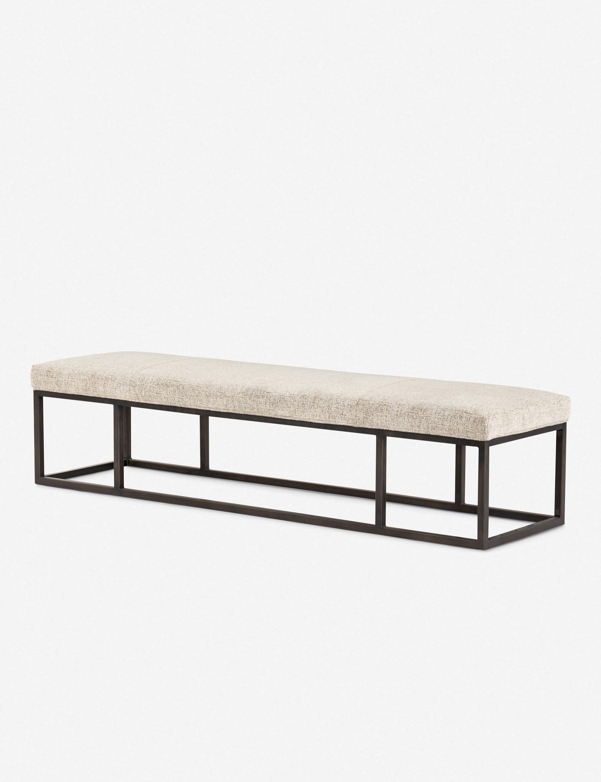 Kabina Modern Fabric-Upholstered Entryway Bench