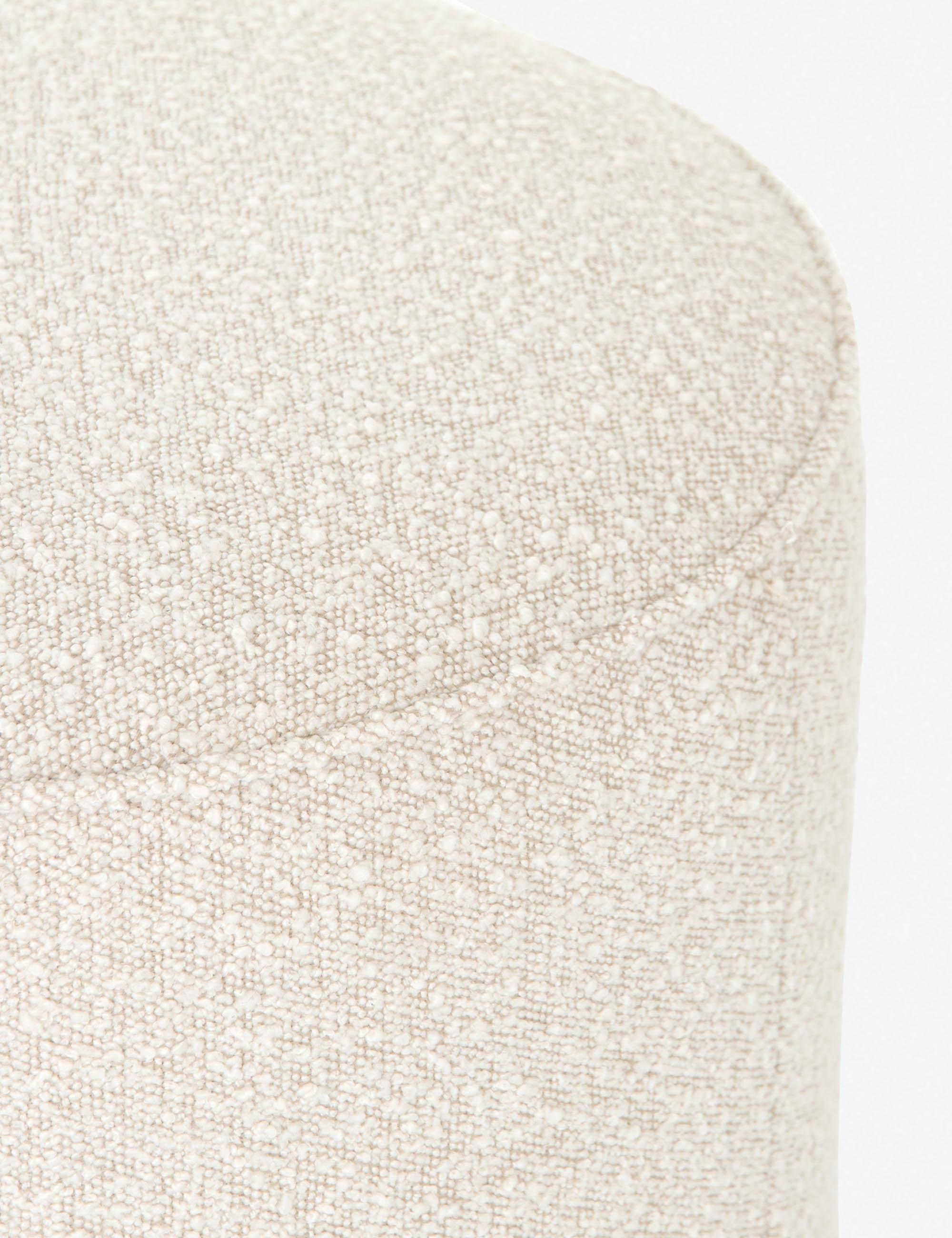 Aldora Stool - Natural Boucle