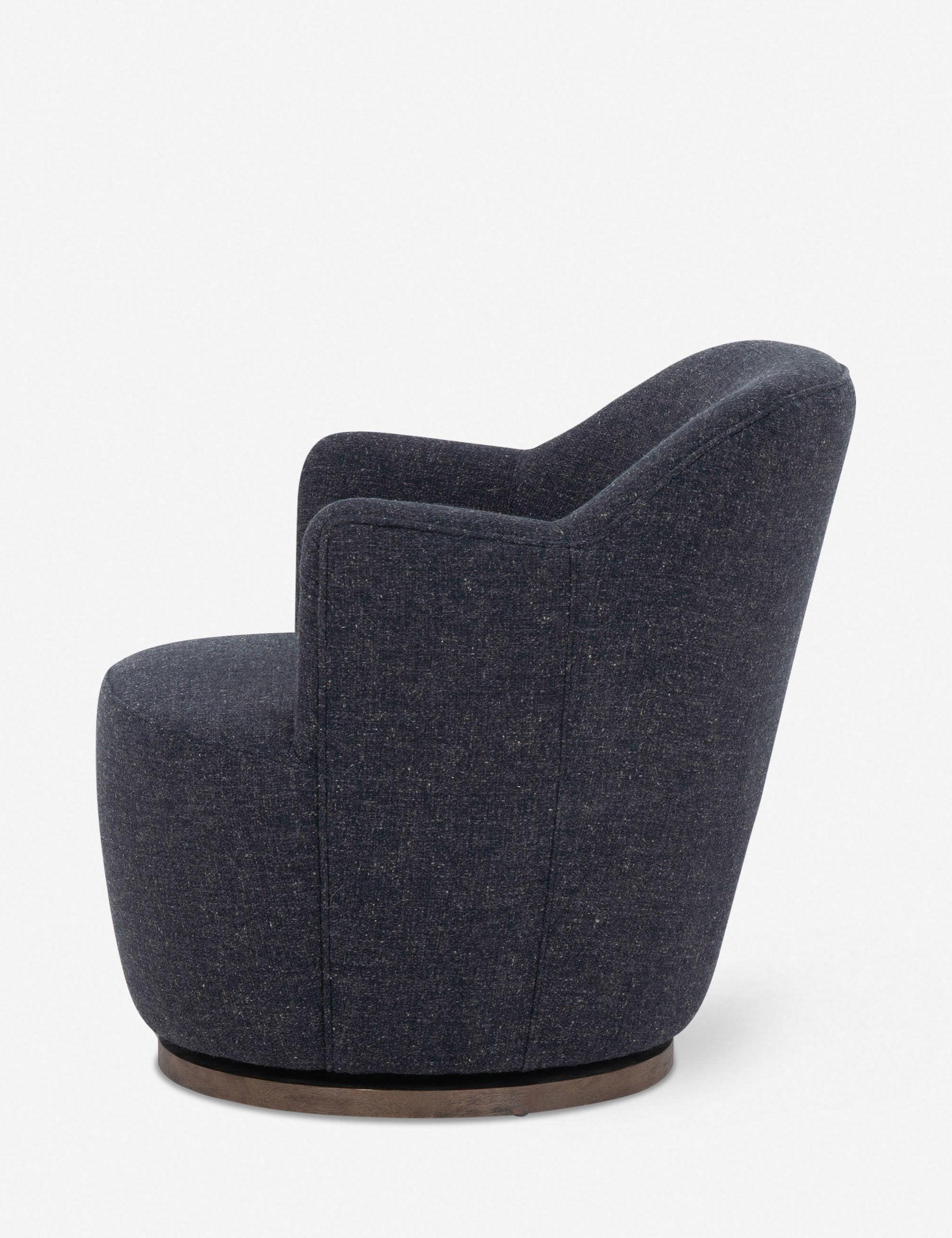 Margie Swivel Chair - Slate
