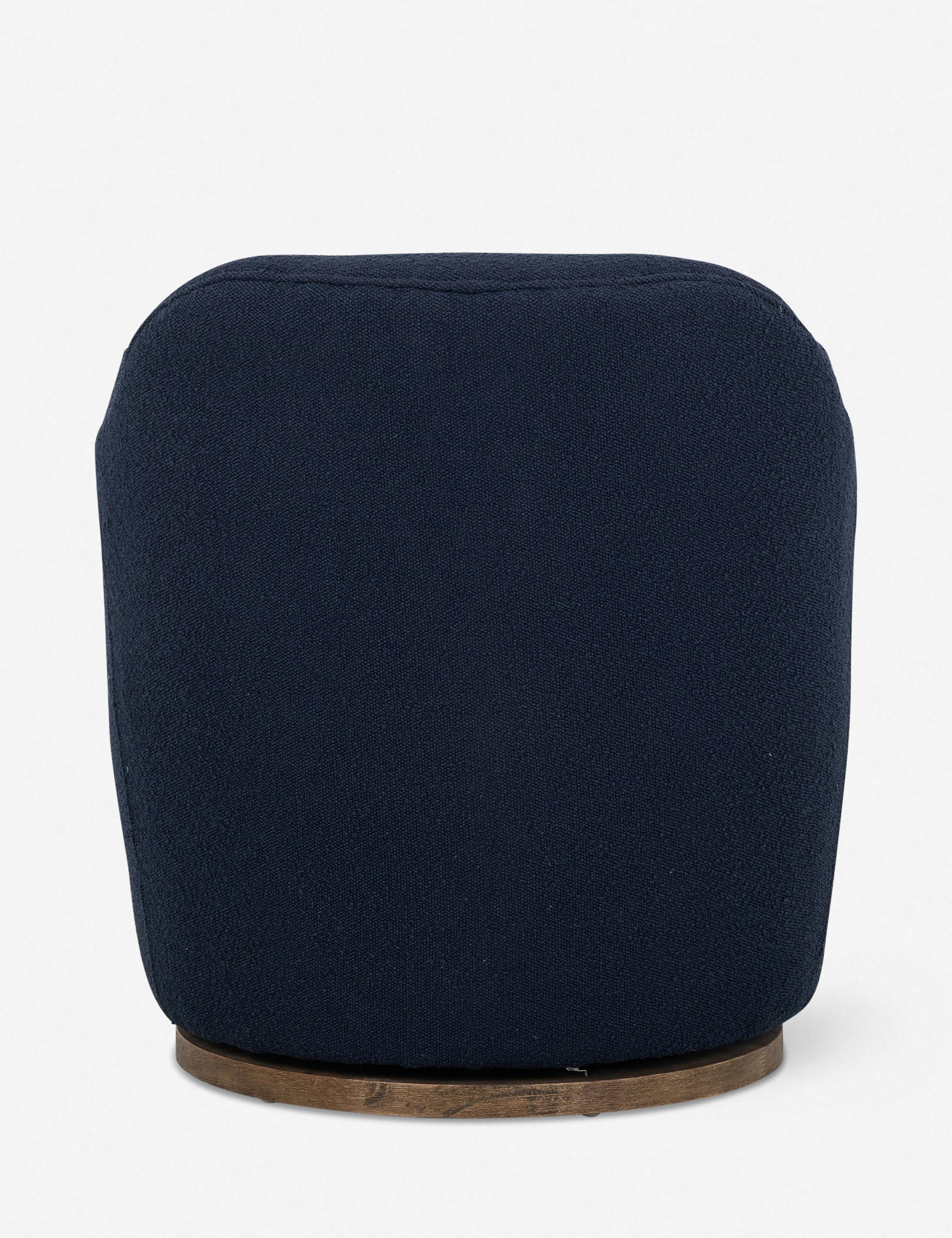 Margie Swivel Chair - Navy