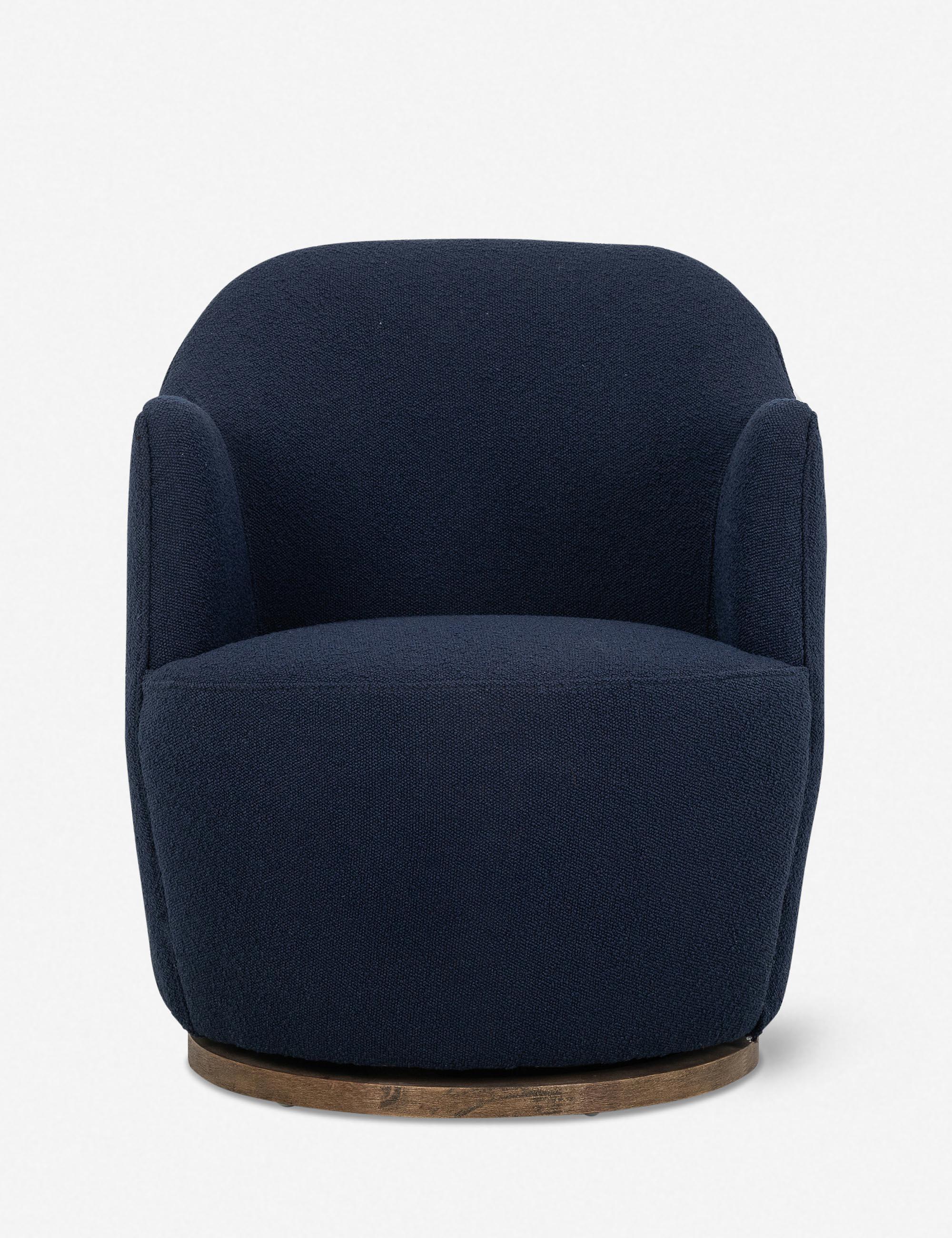 Margie Swivel Chair - Navy