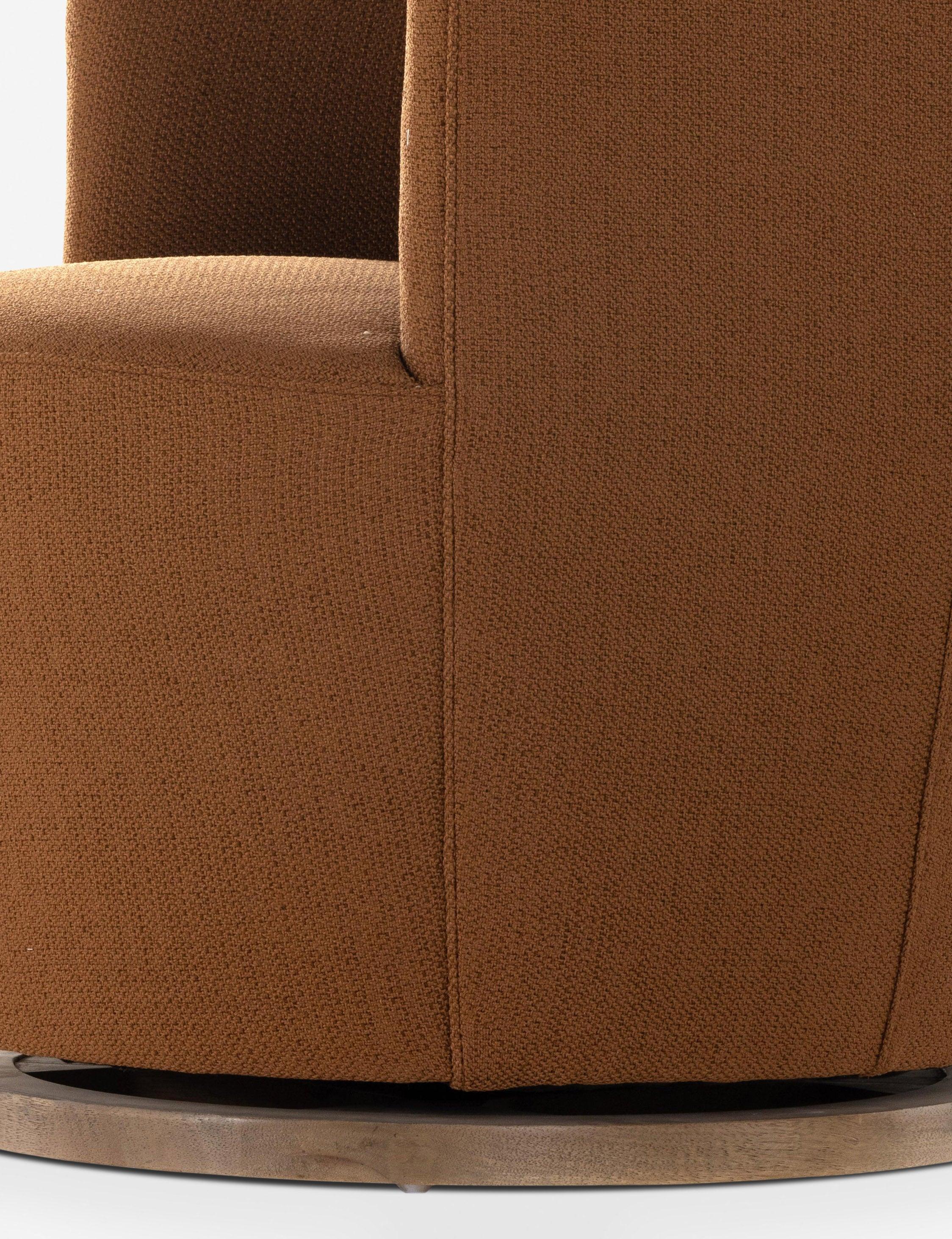 Margie Swivel Chair - Auburn