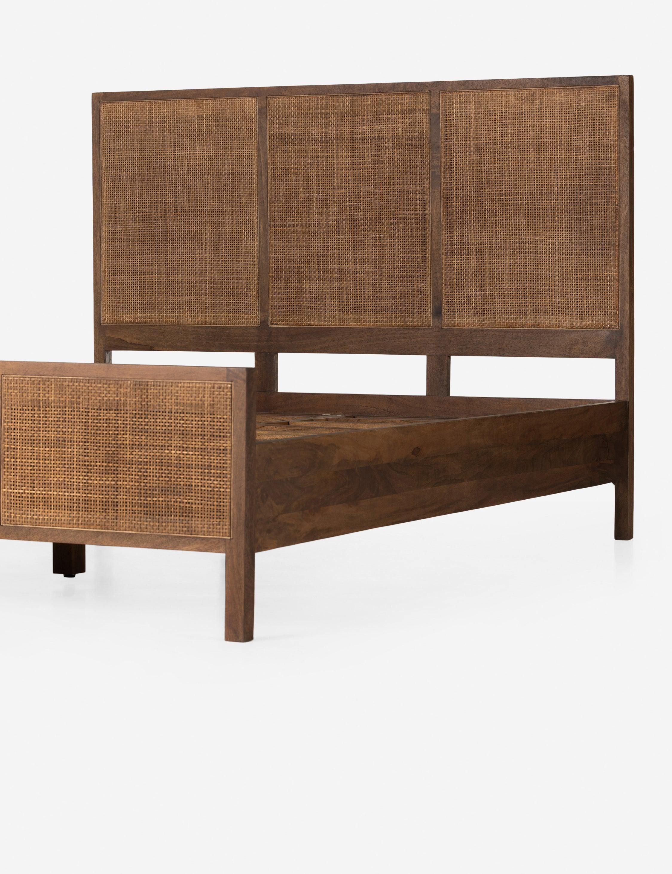 Hannah Platform Bed - Russet / Queen