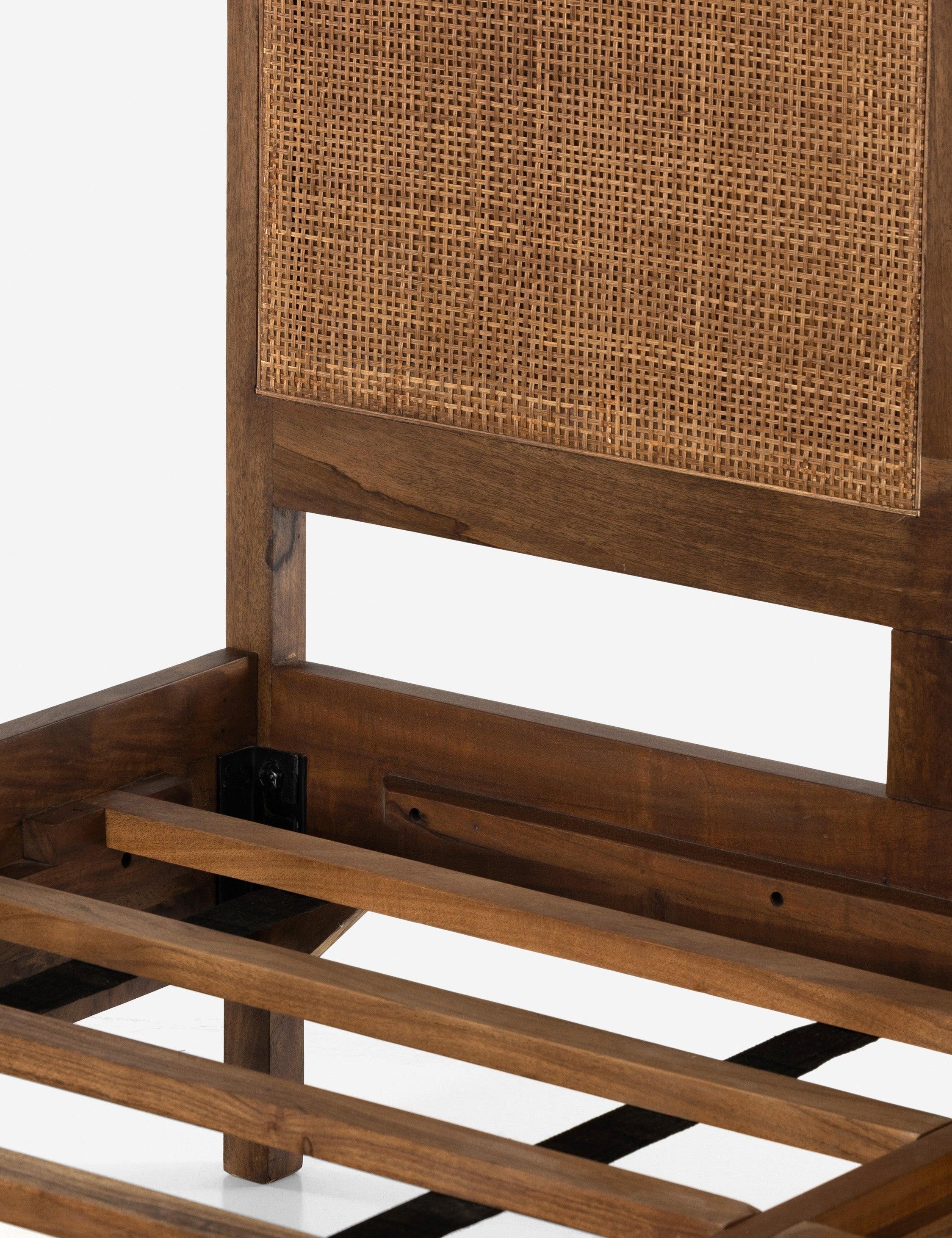 Hannah Platform Bed - Russet / Queen