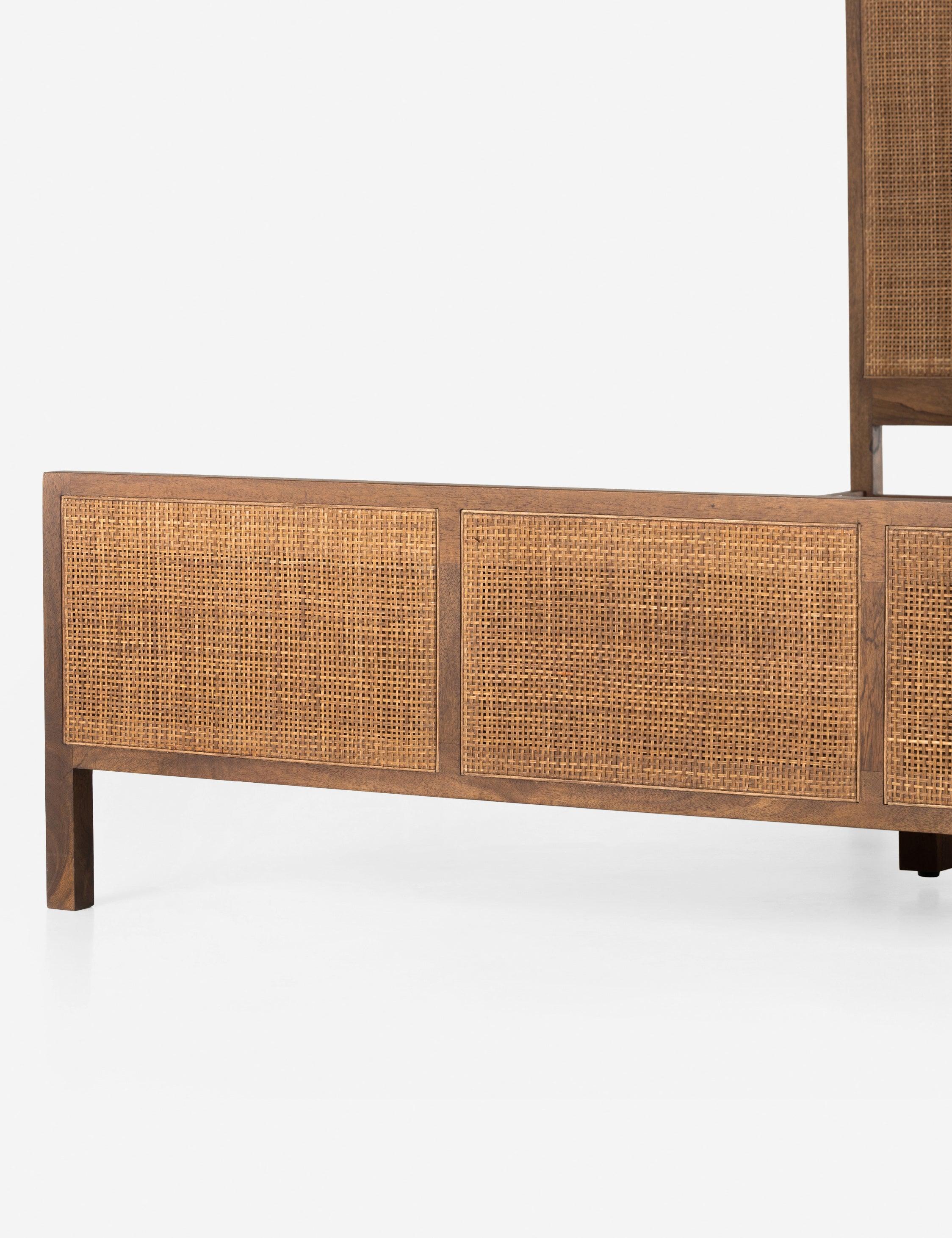 Hannah Platform Bed - Russet / Queen