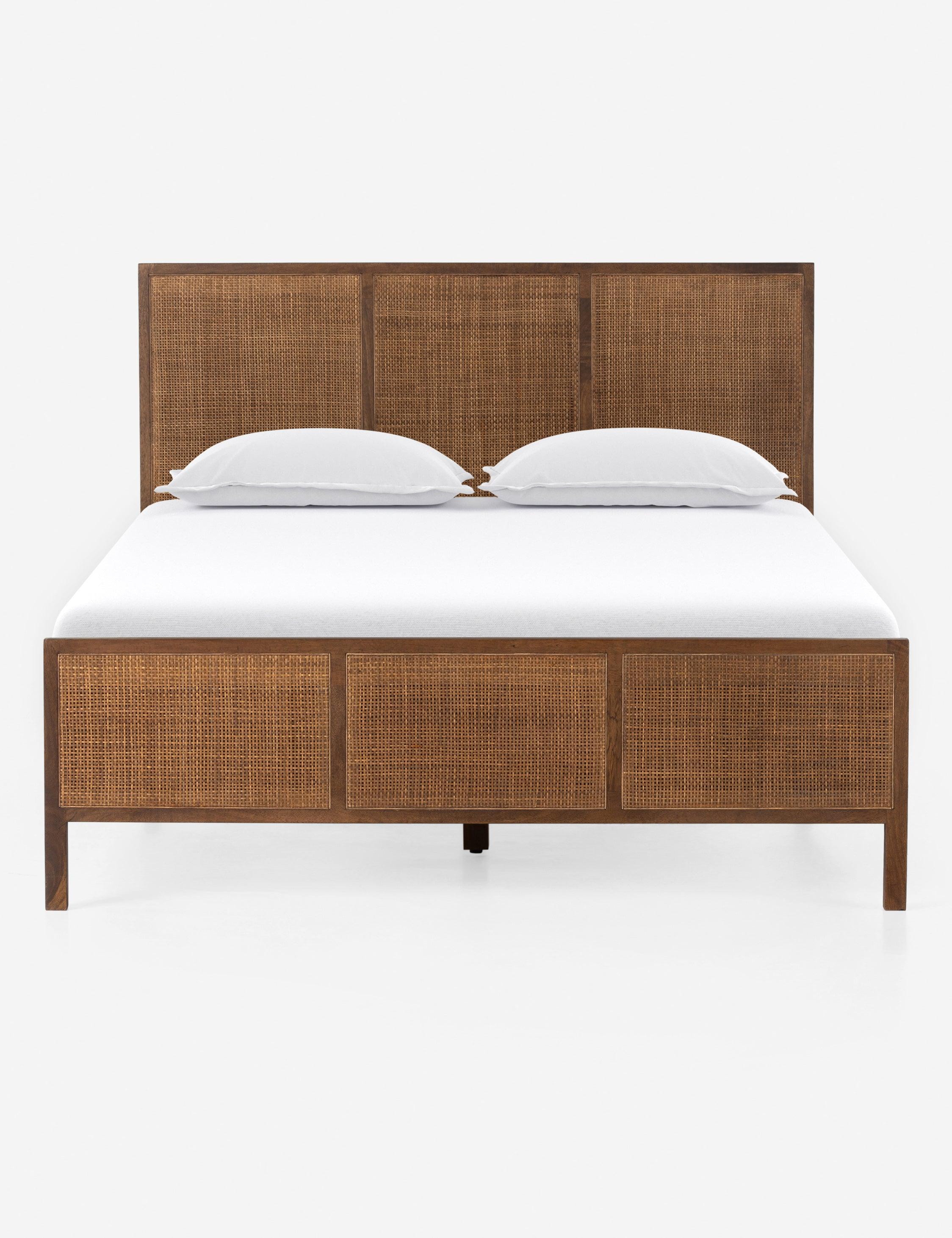Hannah Platform Bed - Russet / Queen
