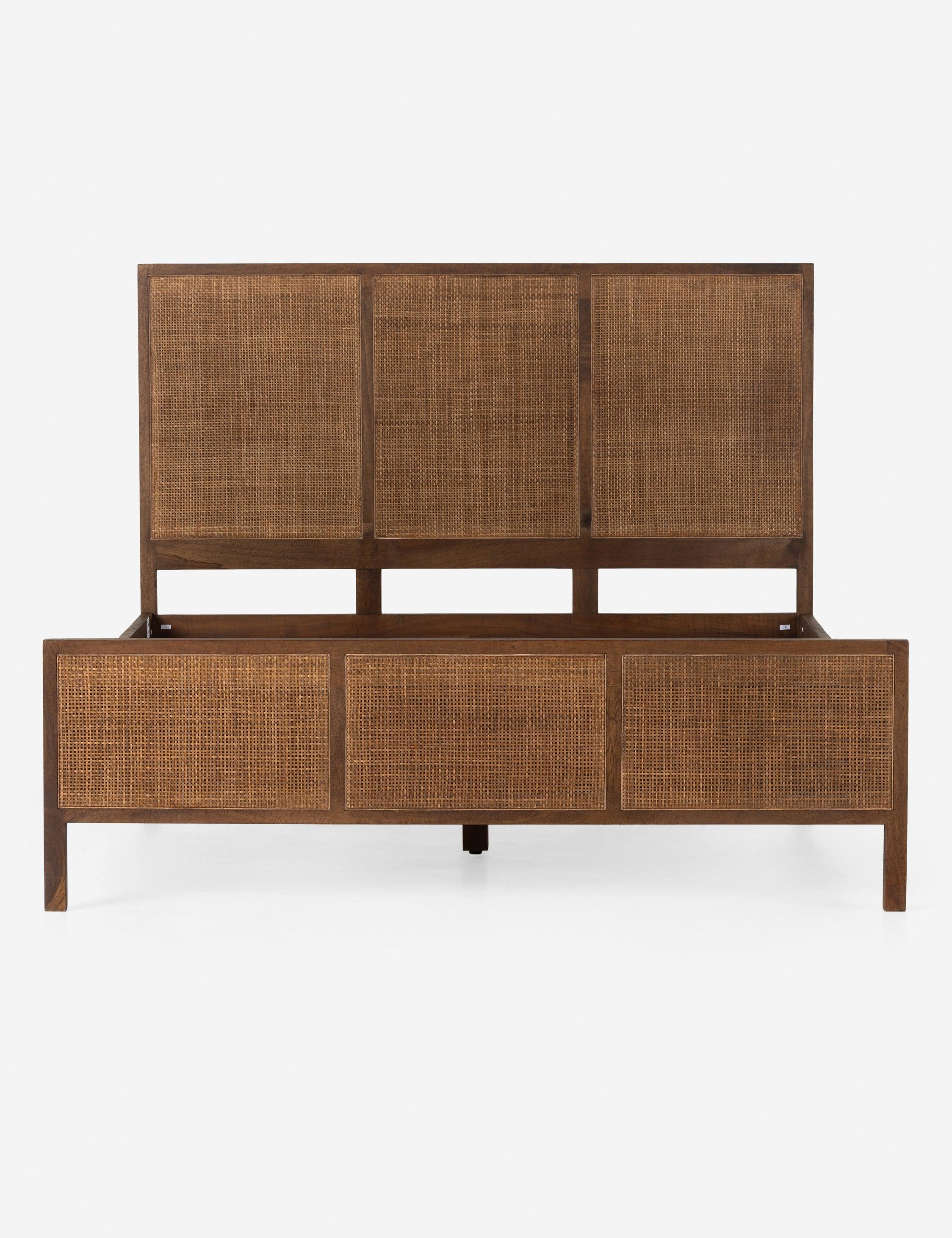 Hannah Platform Bed - Russet / Queen