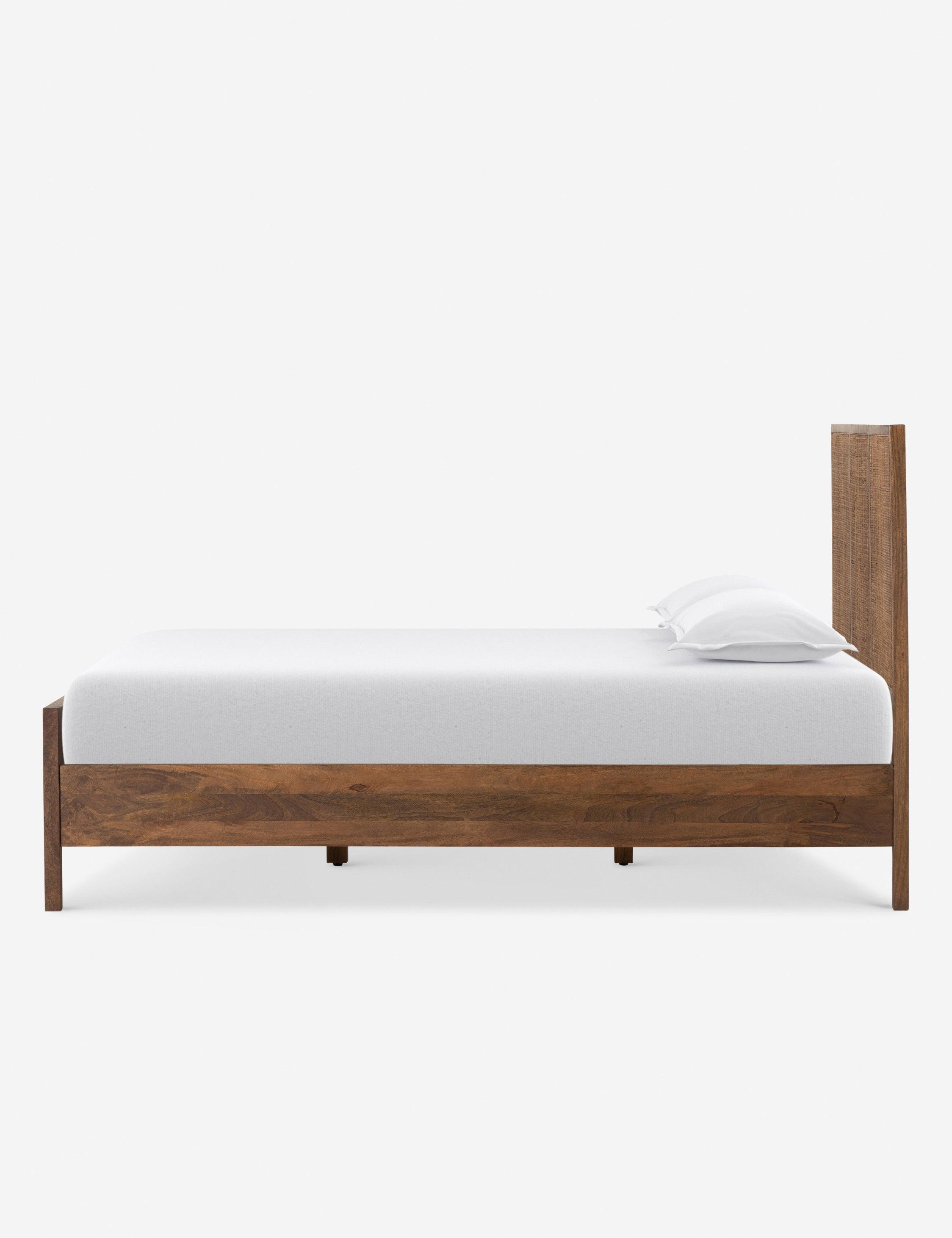 Hannah Platform Bed - Russet / Queen