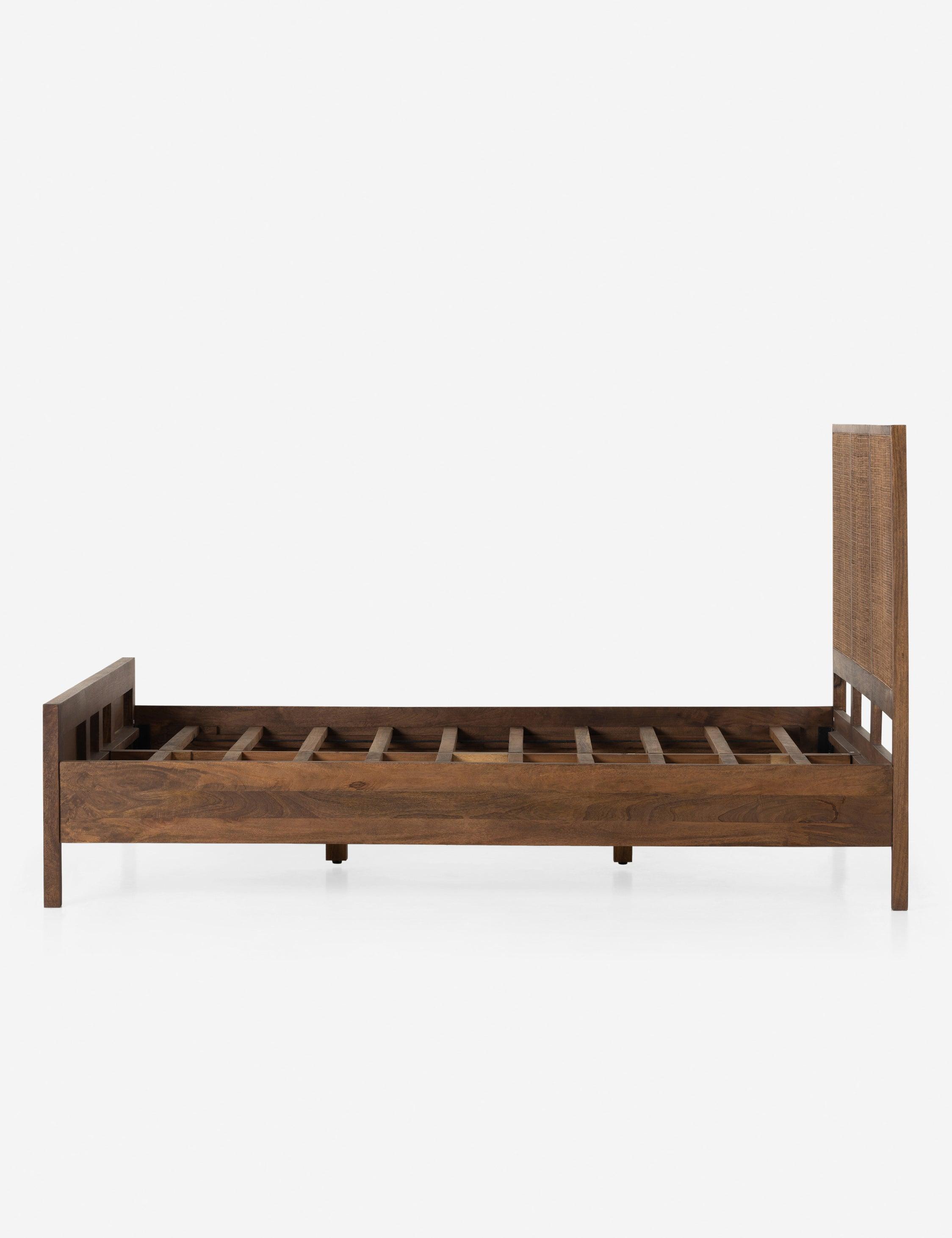 Hannah Platform Bed - Russet / Queen