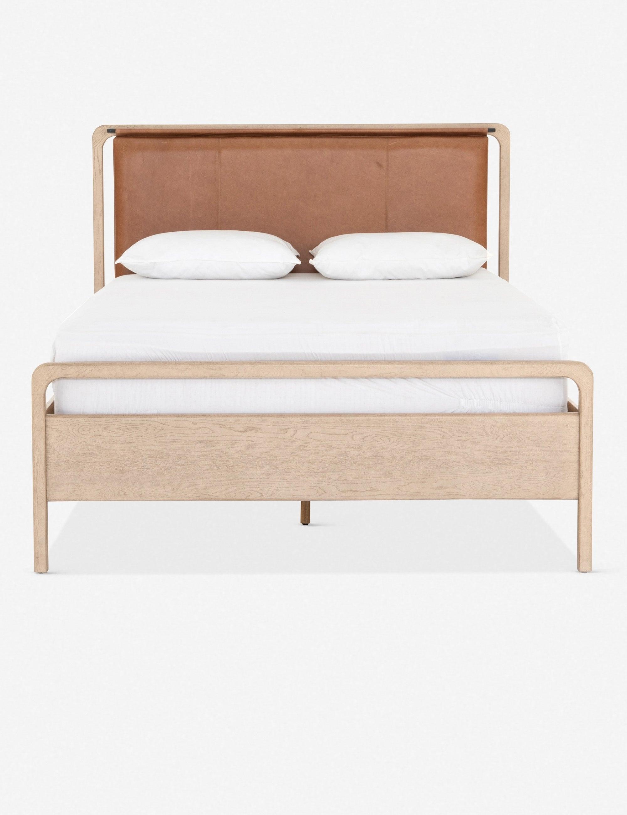 Tierney Leather Bed - King