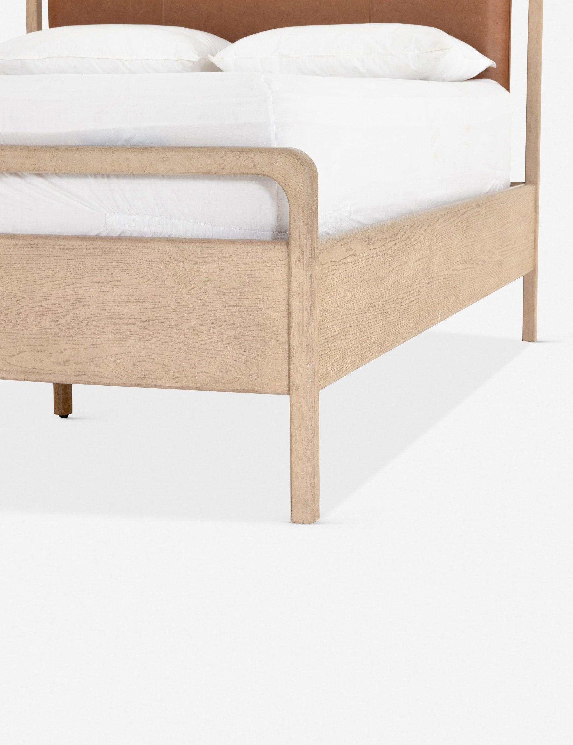 Tierney Leather Bed - King