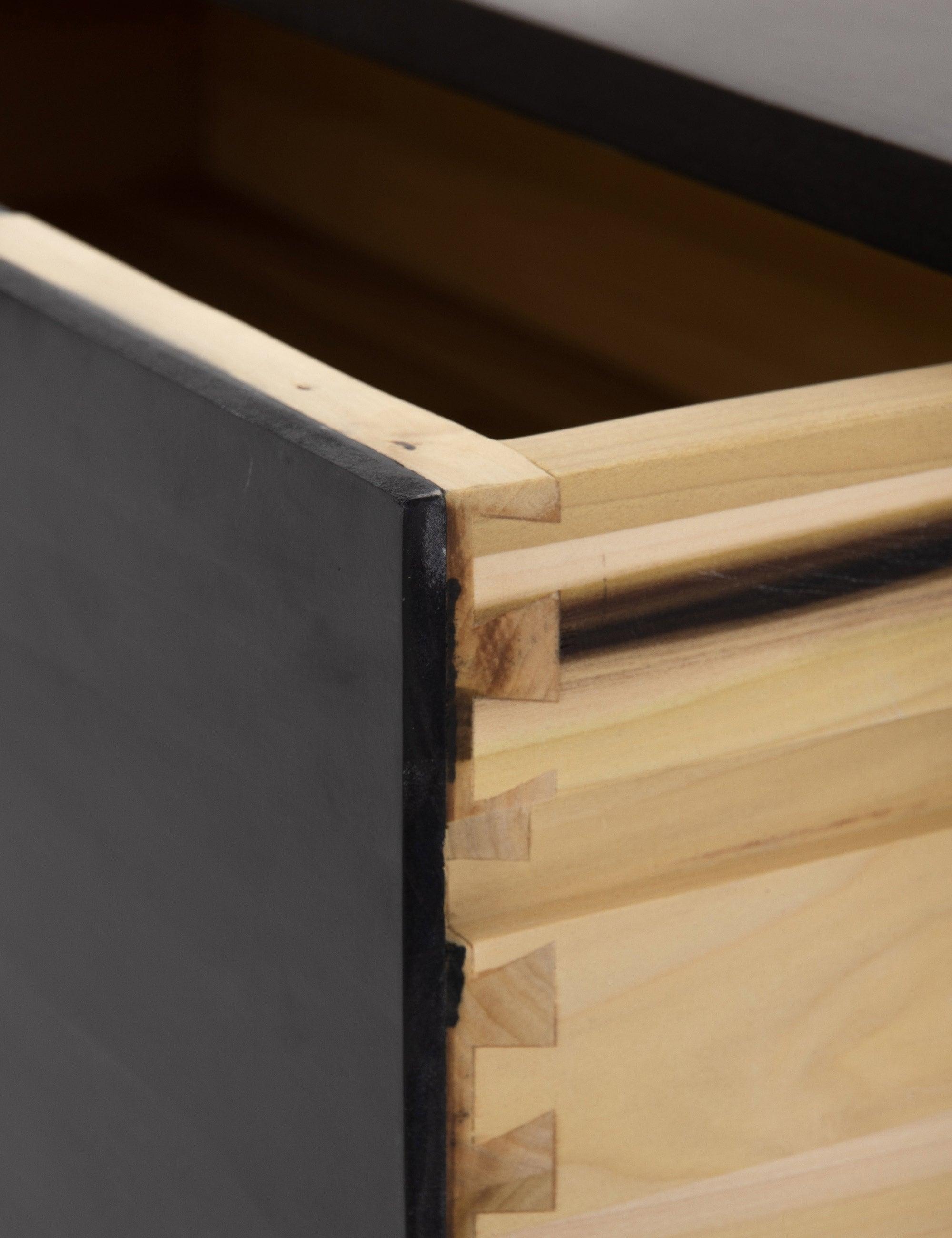 Rosamonde 5-Drawer Dresser - Black