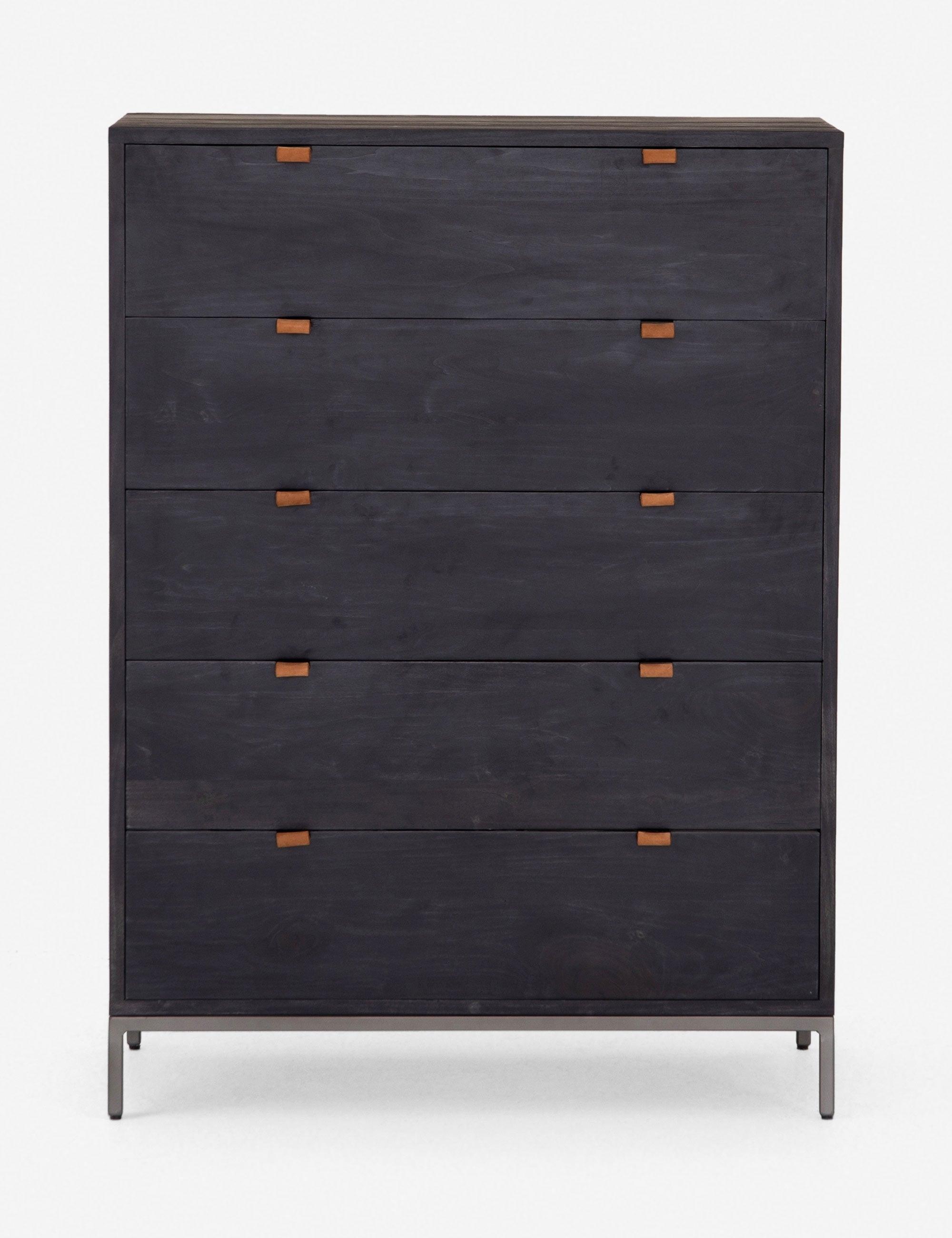 Rosamonde 5-Drawer Dresser - Black