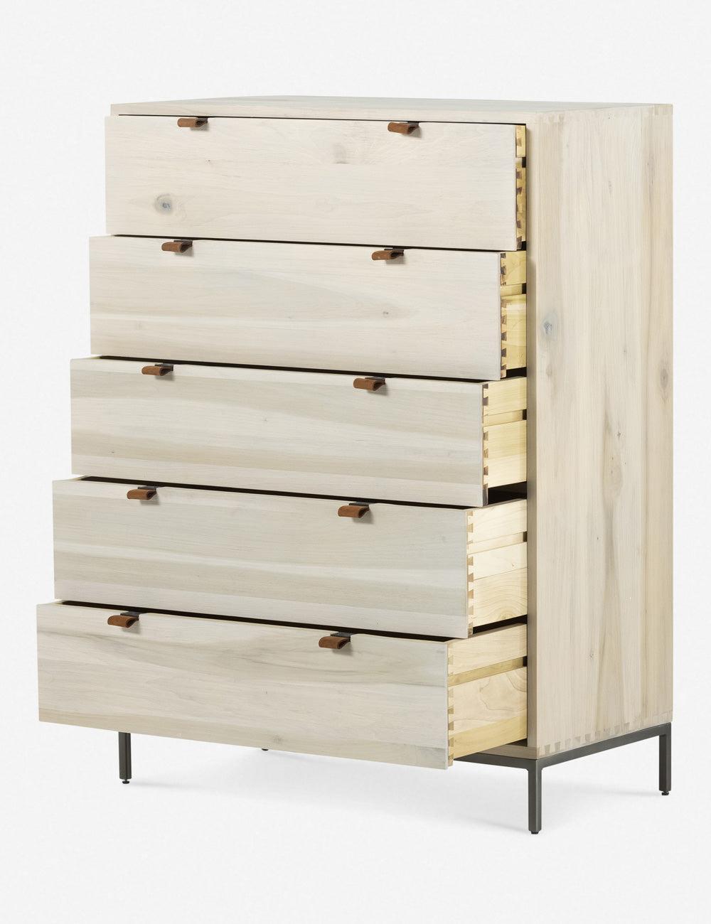 Rosamonde 5-Drawer Dresser - Natural