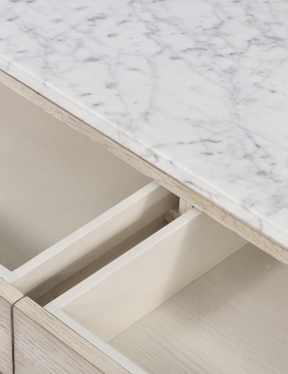 Ryden Curio Sideboard - White Oak