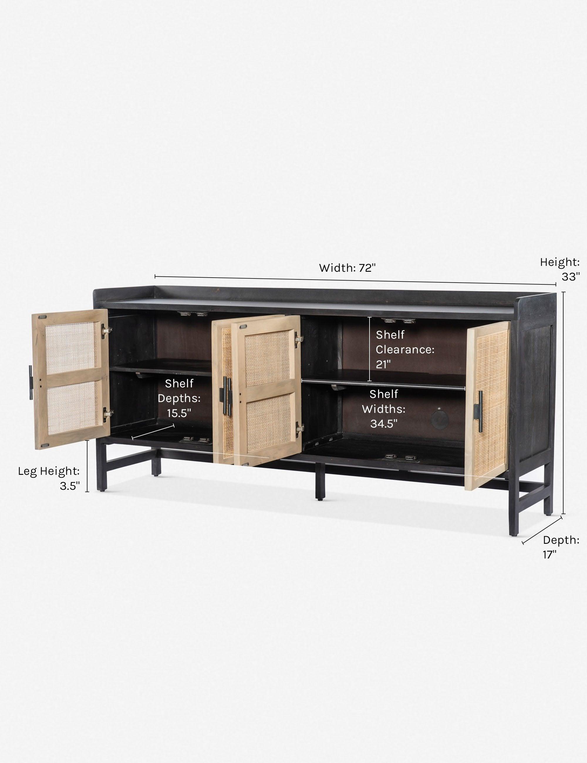 Philene Sideboard - Black