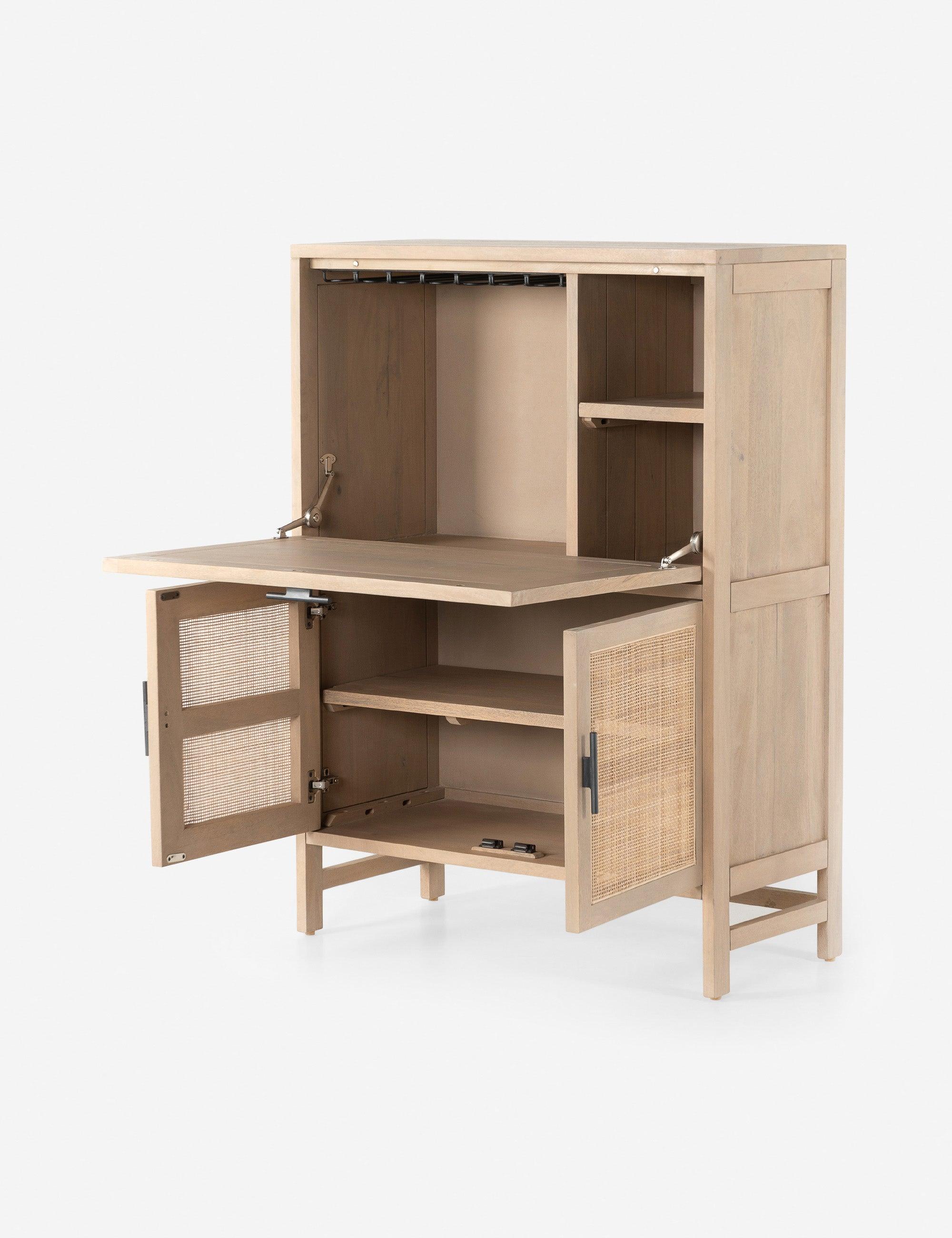 Philene Bar Cabinet - Black