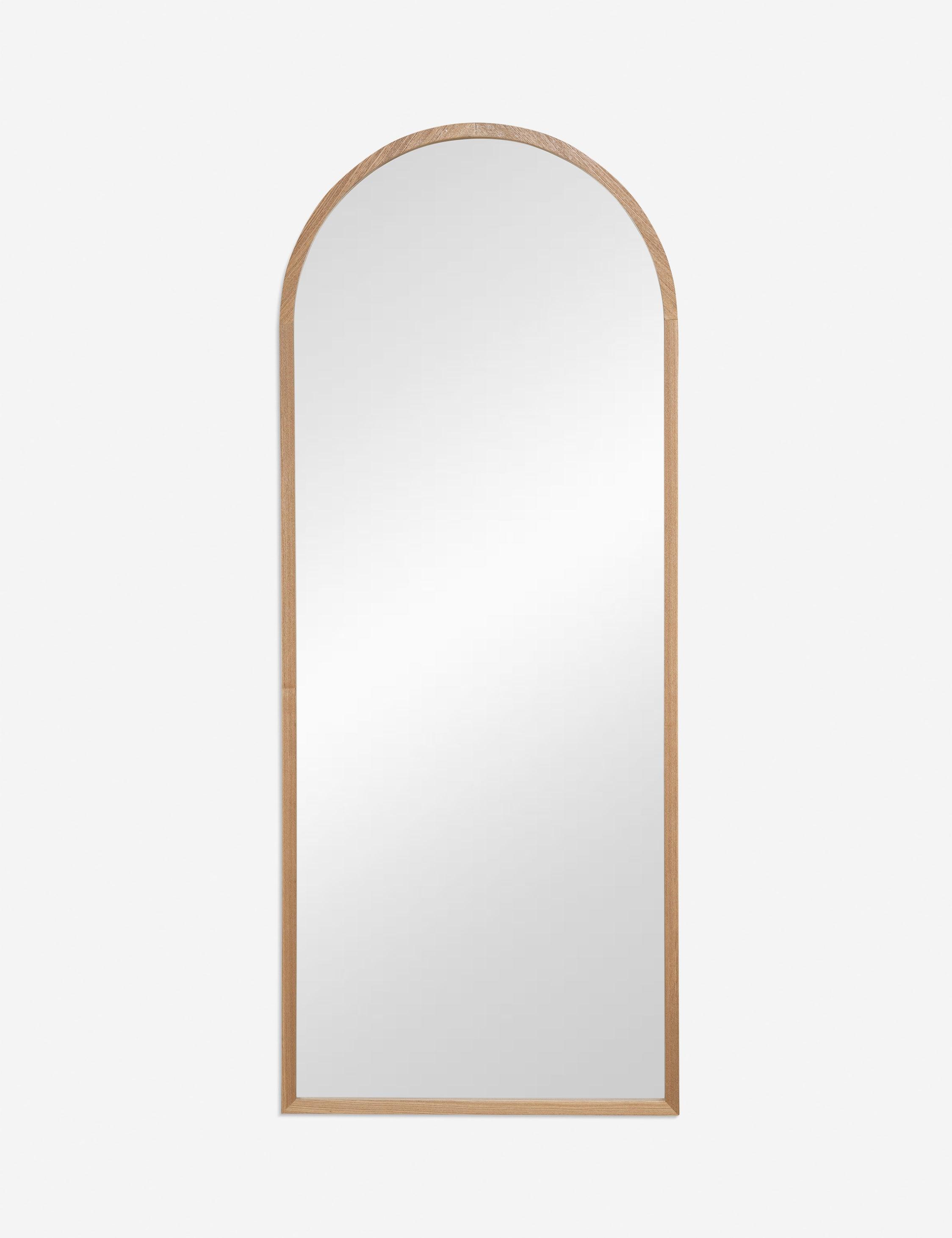 Paisley Floor Mirror - Natural