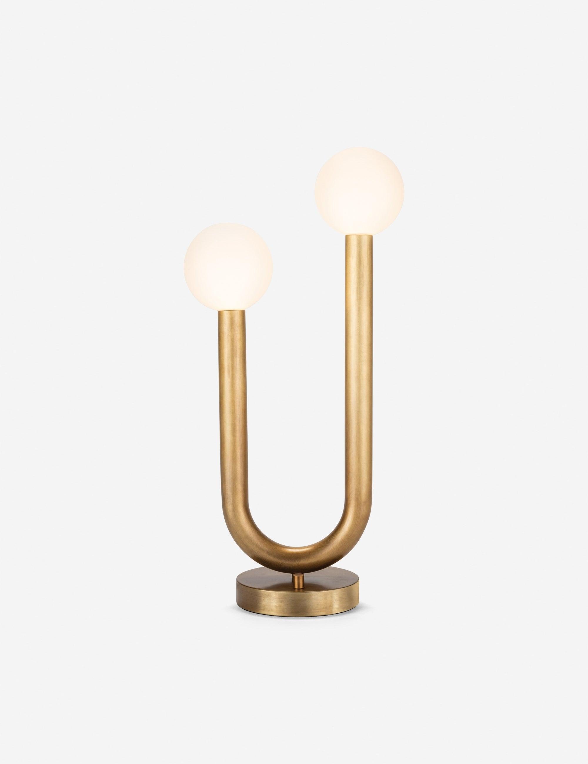 Happy Table Lamp by Regina Andrew - Natural Brass