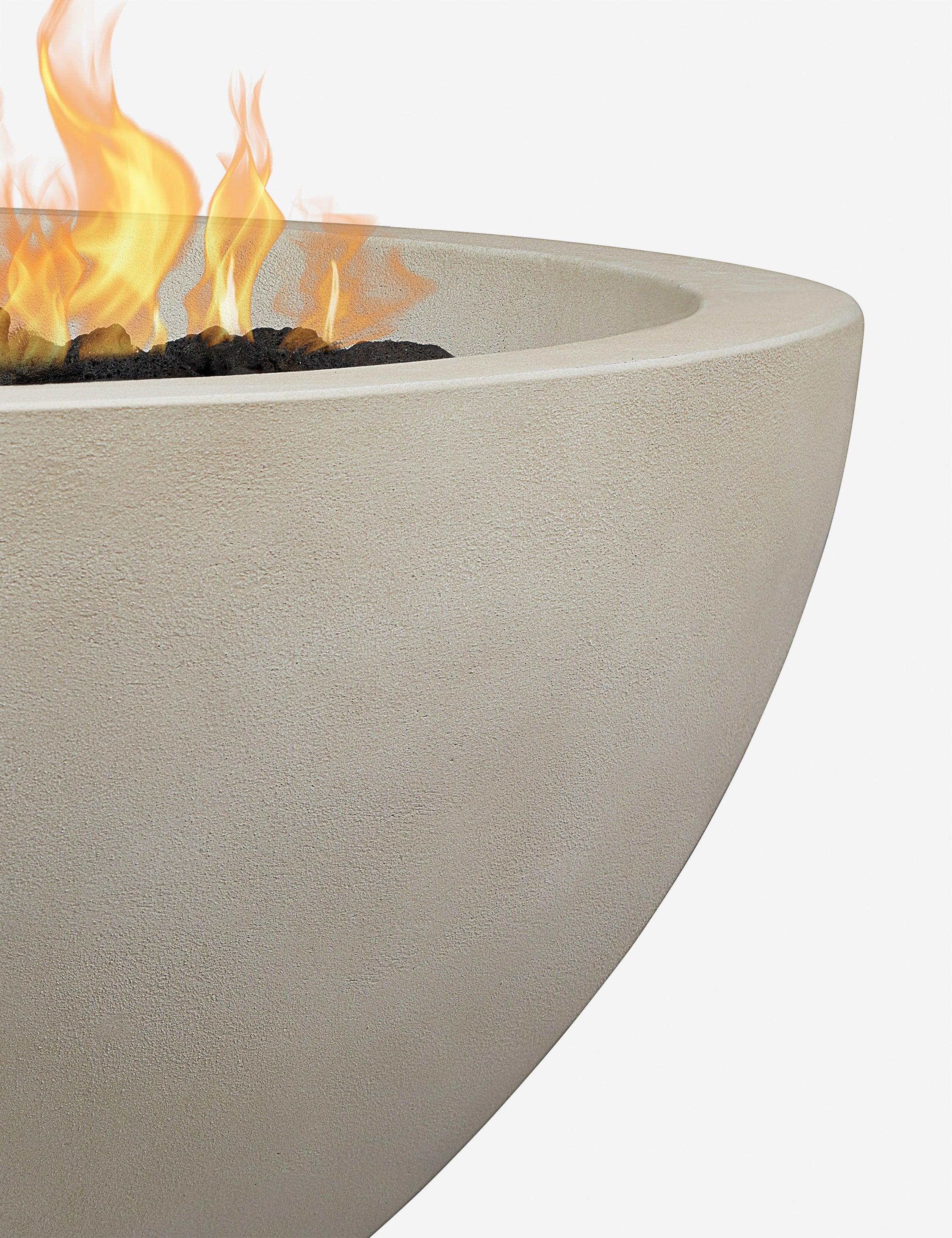 Eldora 48" Fog Concrete Fire Bowl