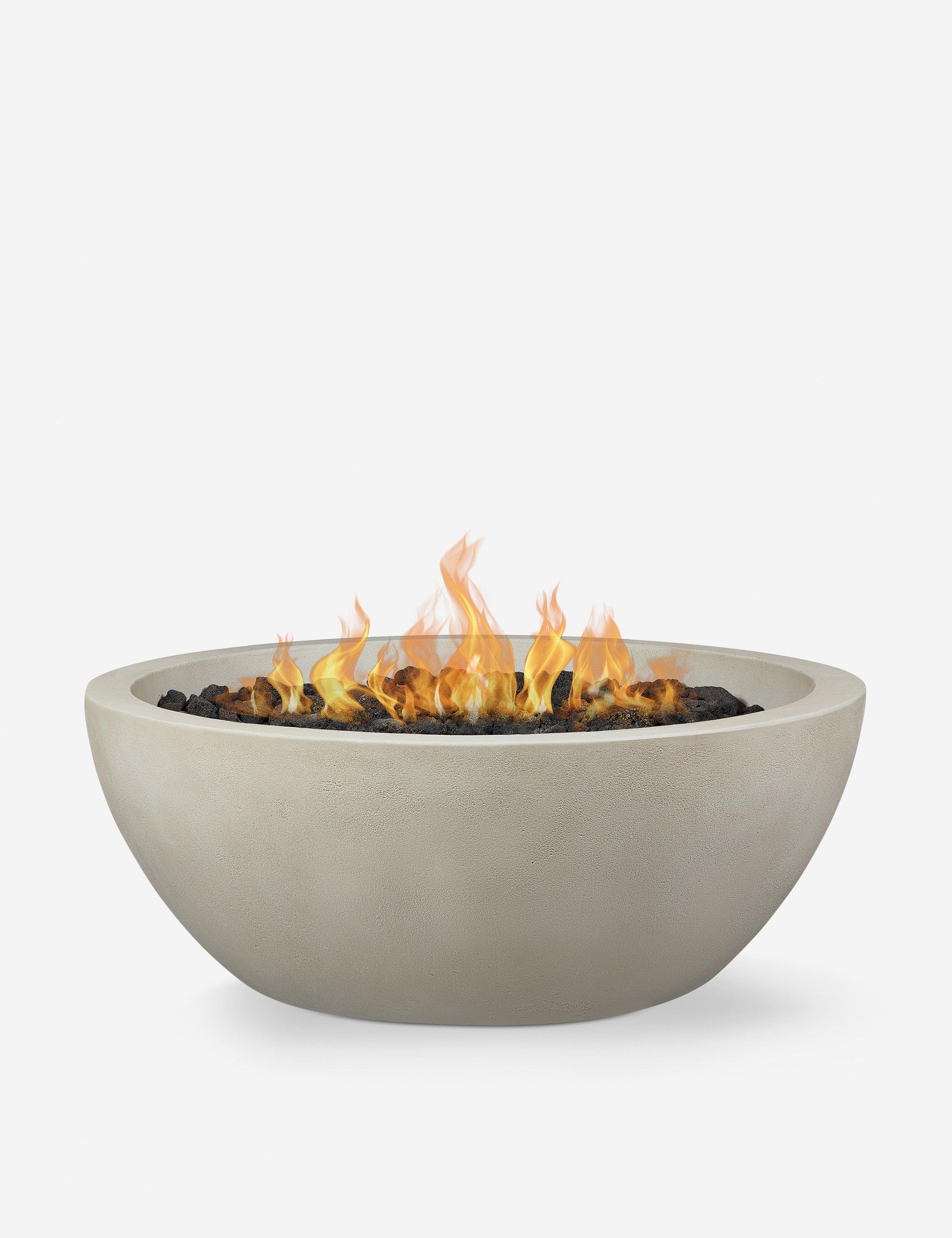 Eldora 48" Fog Concrete Fire Bowl