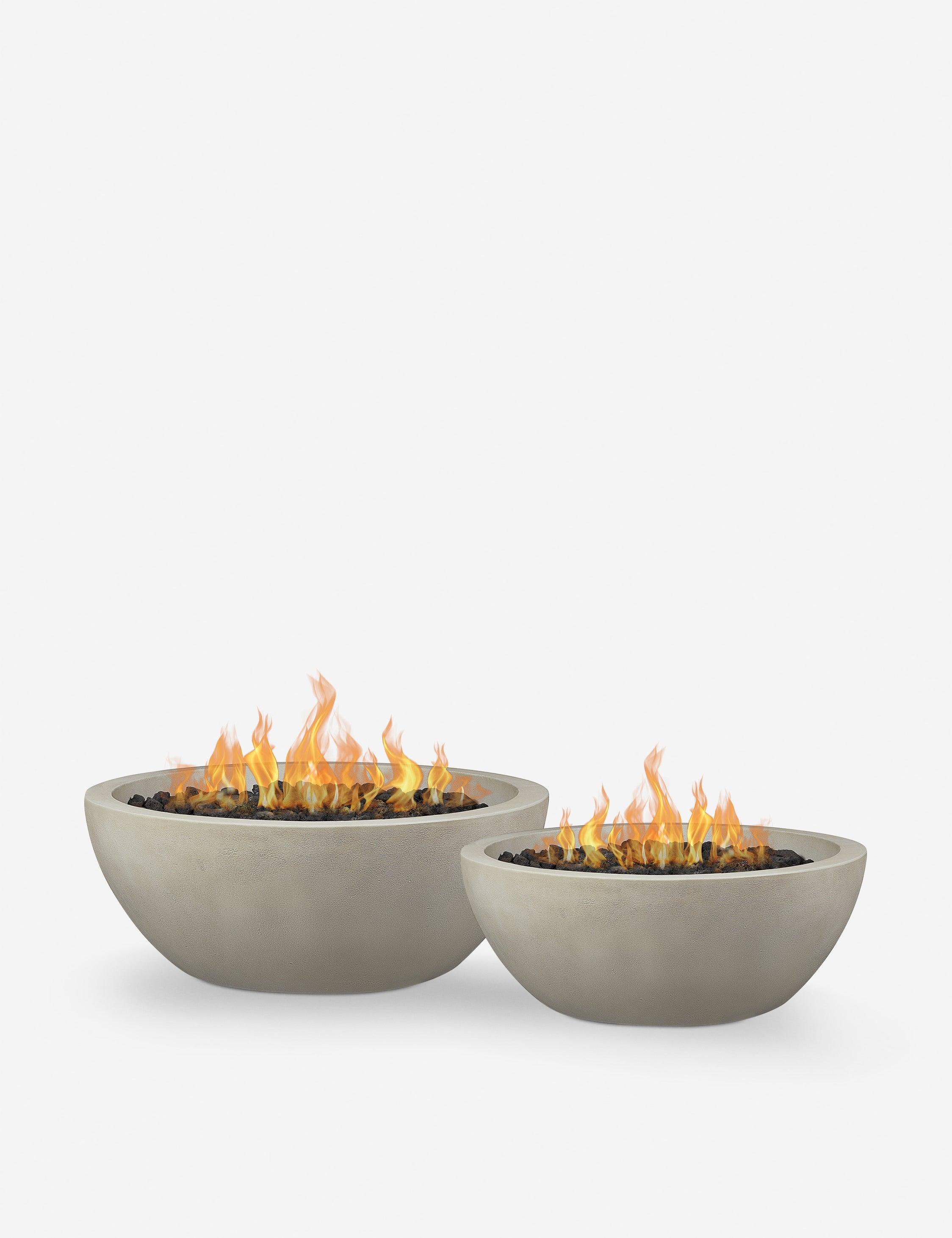 Eldora 48" Fog Concrete Fire Bowl