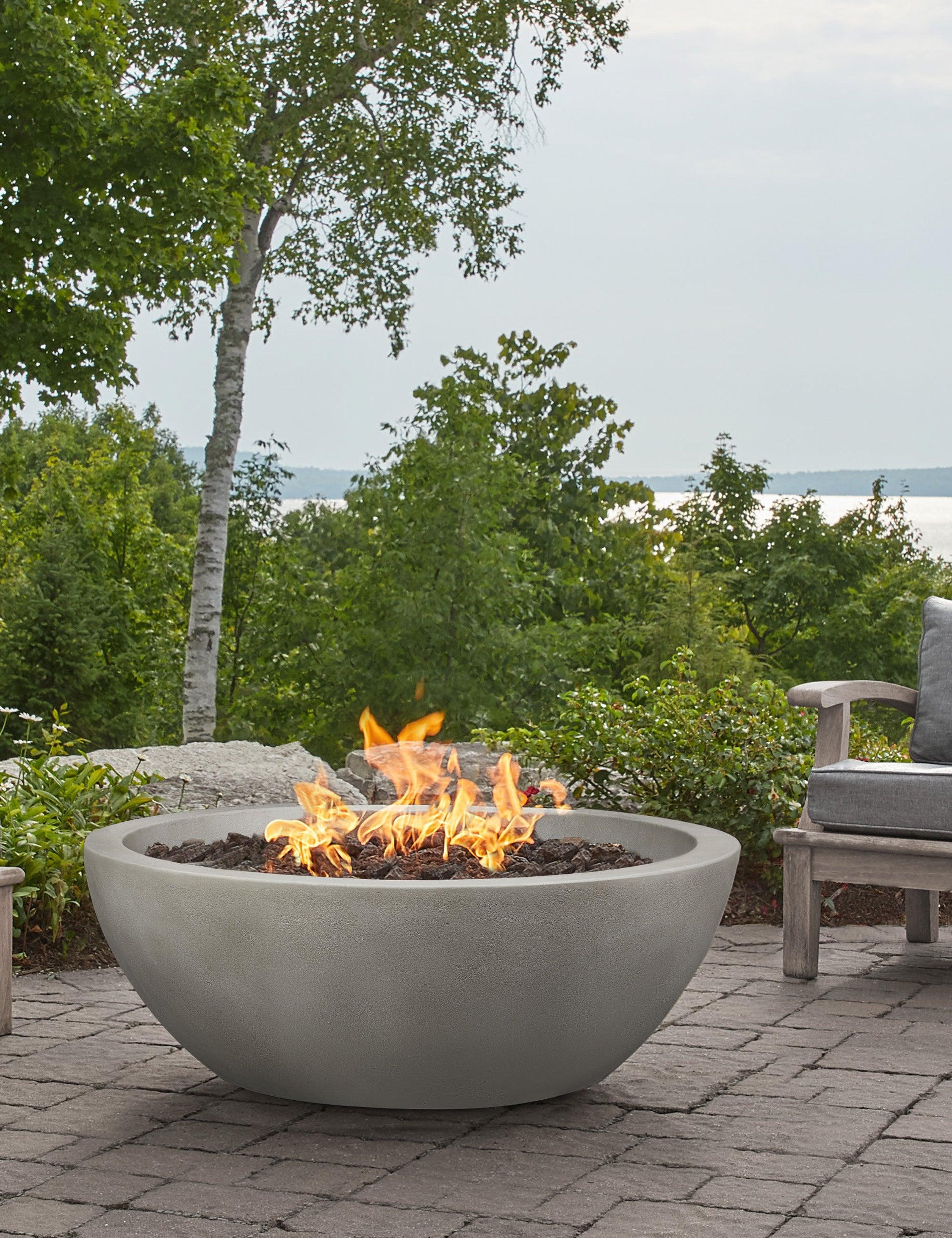 Benno Fire Bowl - Shade / 42" / Natural Gas