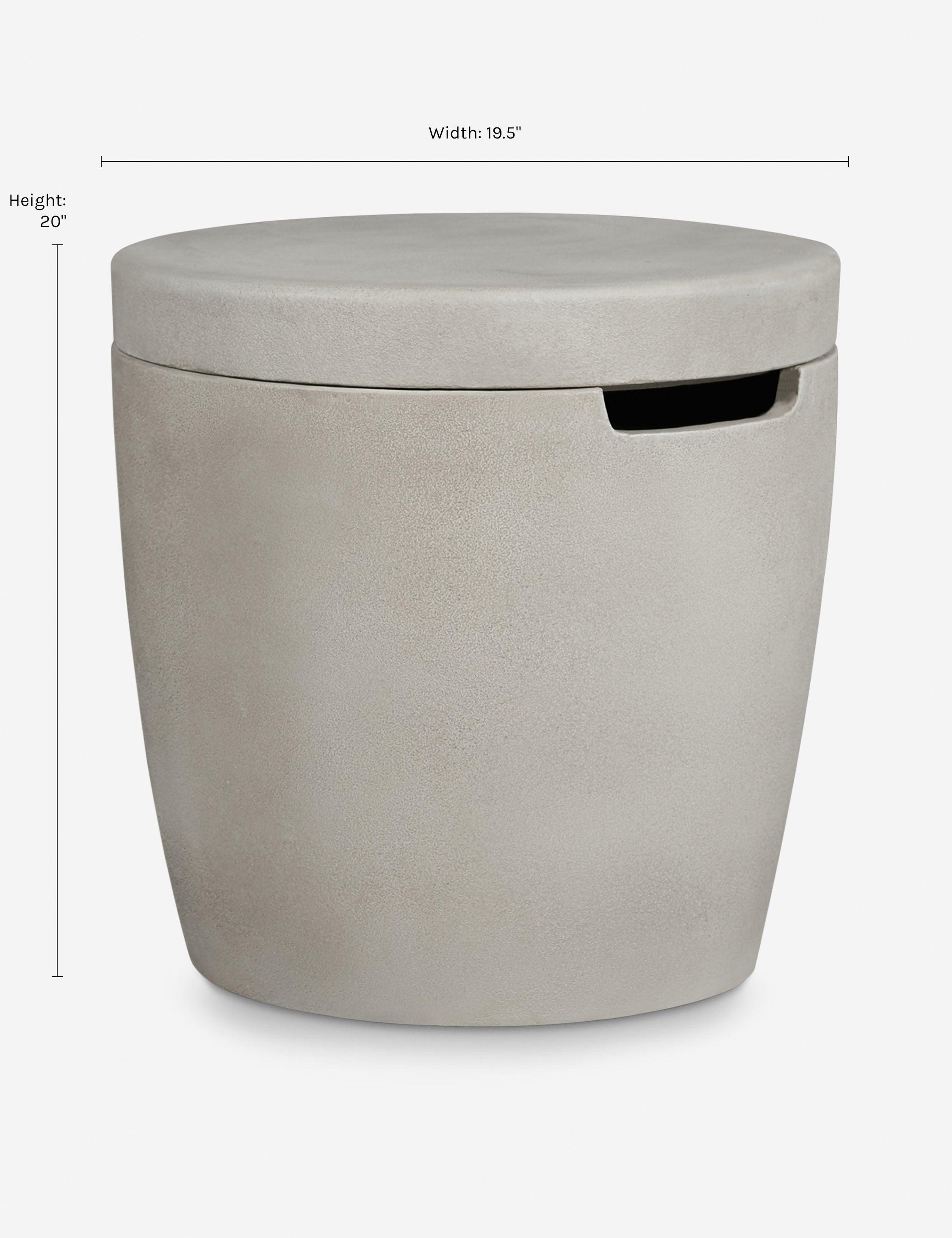 Benno Propane Tank Cover - Fog