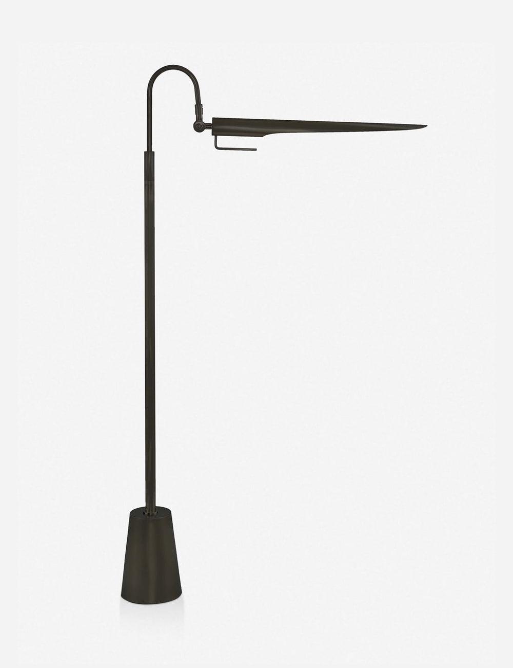 Aerodynamic Adjustable Oil Rubbed Bronze Floor Lamp