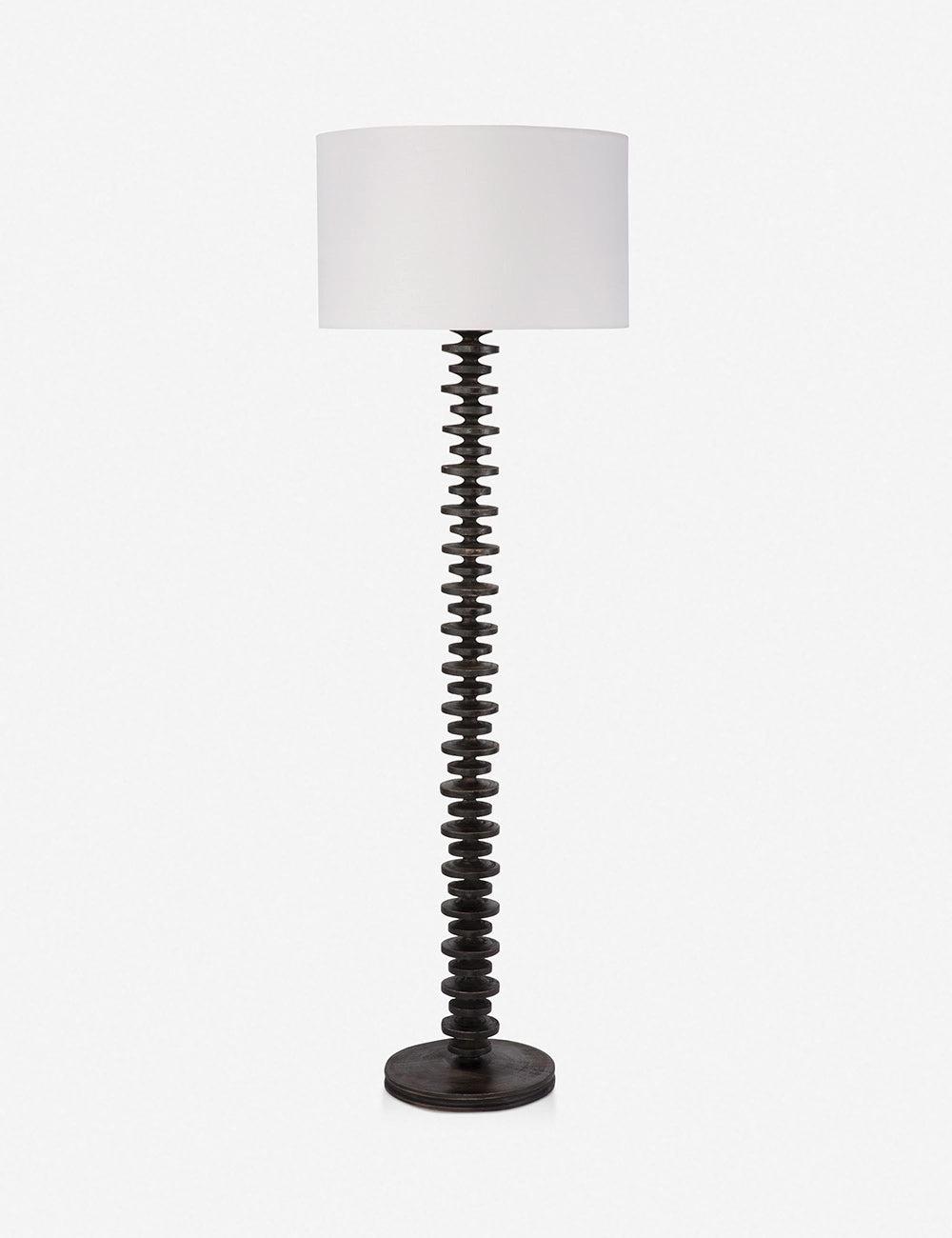 Fishbone Floor Lamp by Regina Andrew - Ebony